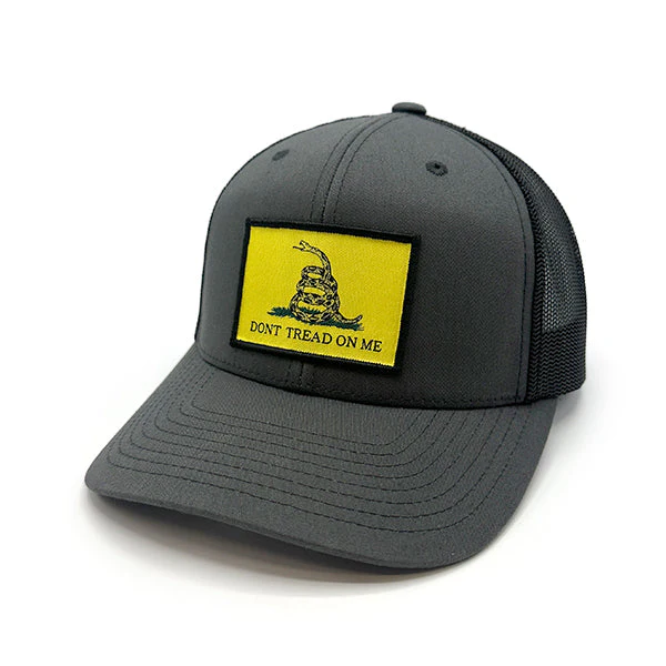 Gadsden Flag Woven Patch Hat - Image 2