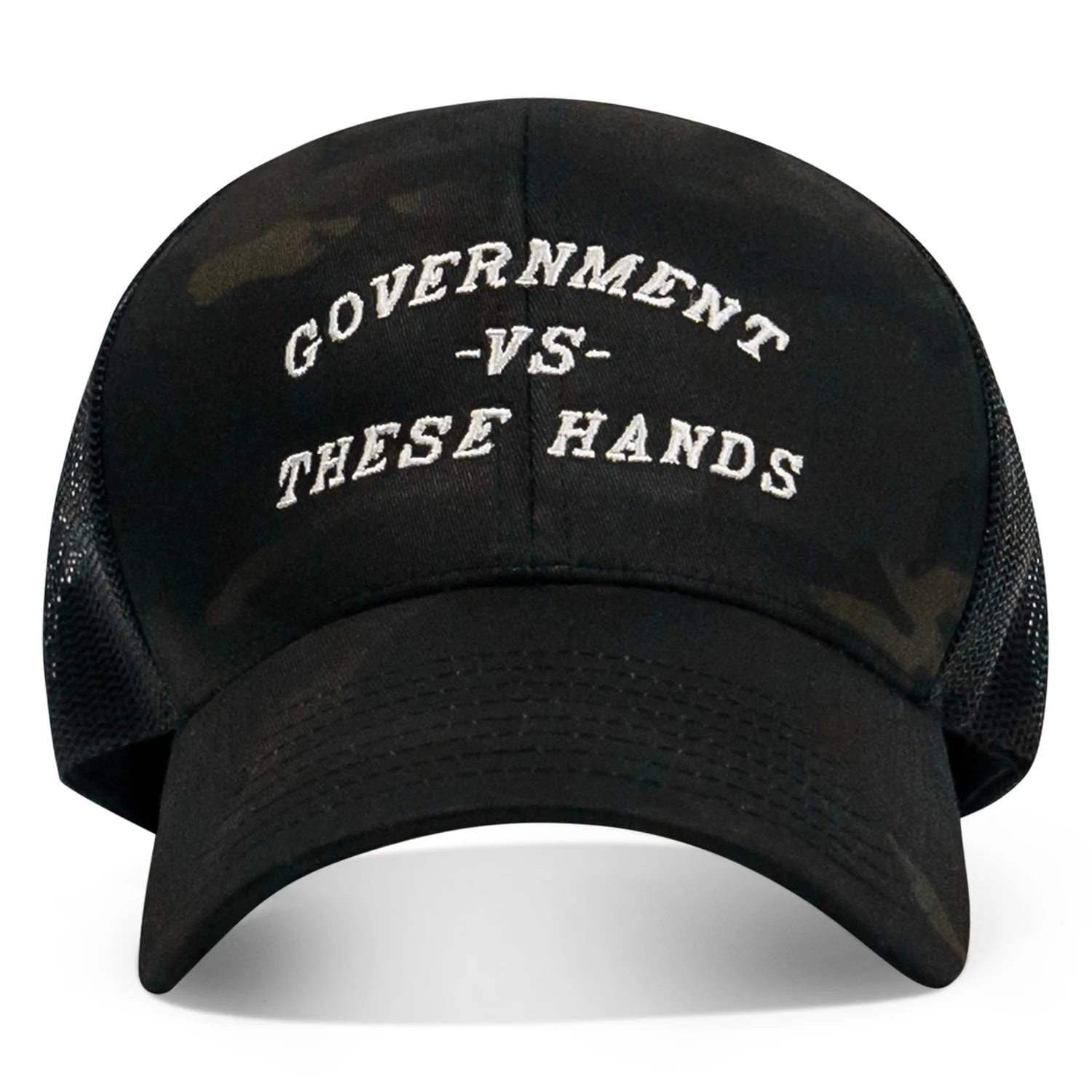 Government -vs- These Hands SnapBack Hat - Image 5