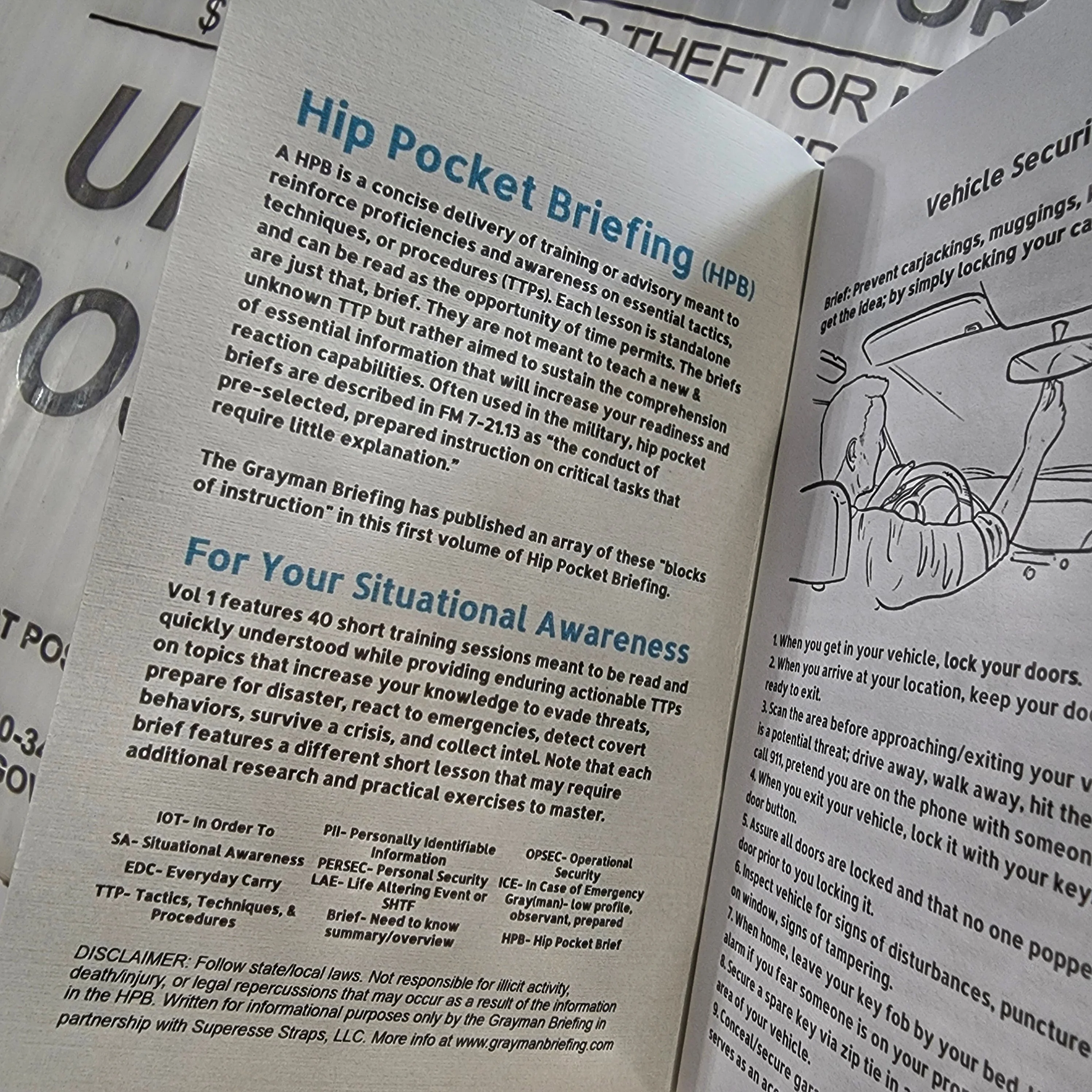 Hip Pocket Brief Volume 1 - Tactics, Techniques, and Procedures for the Everyday Civilian - Image 11