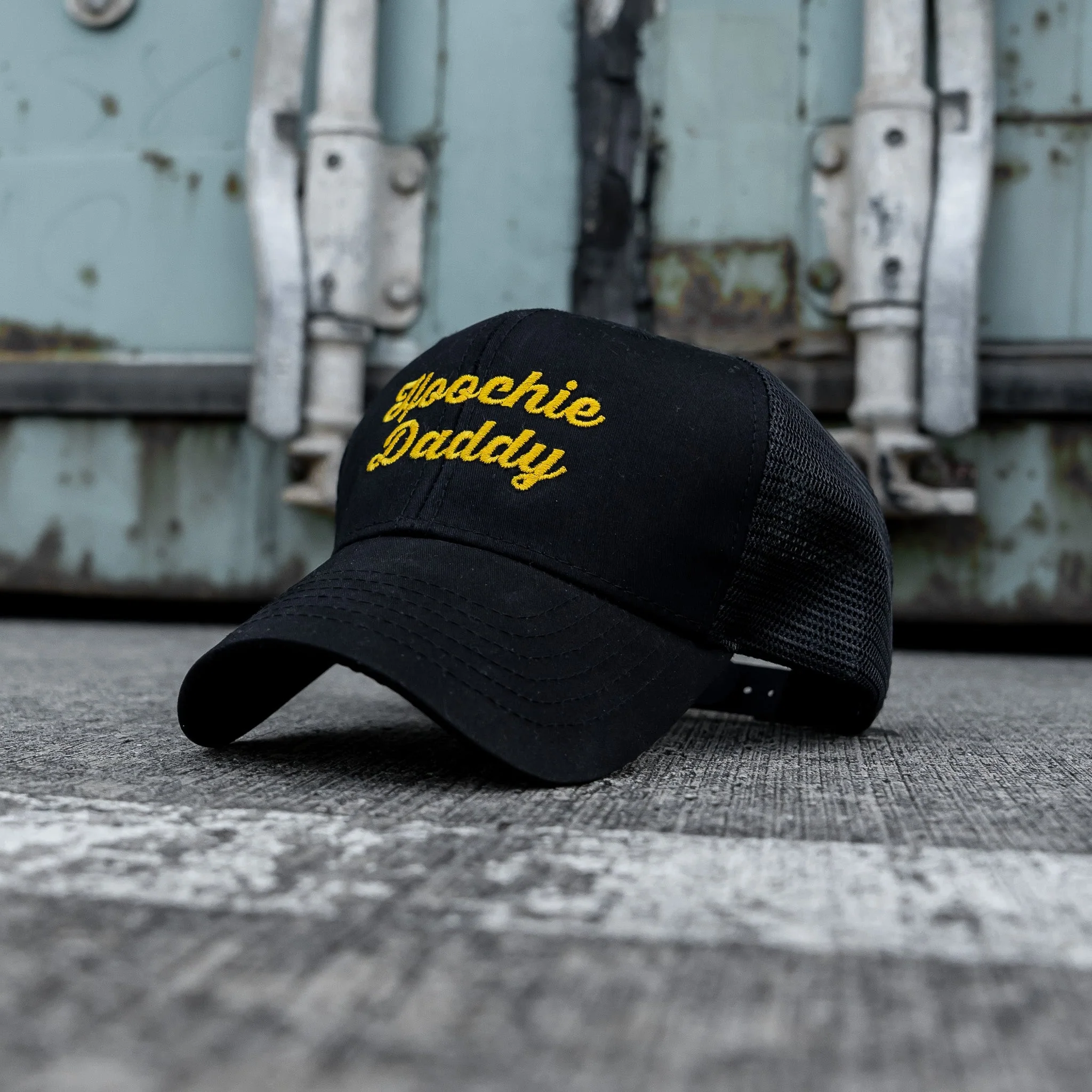 Hoochie Daddy Script Patch Snapback Hat - Image 11