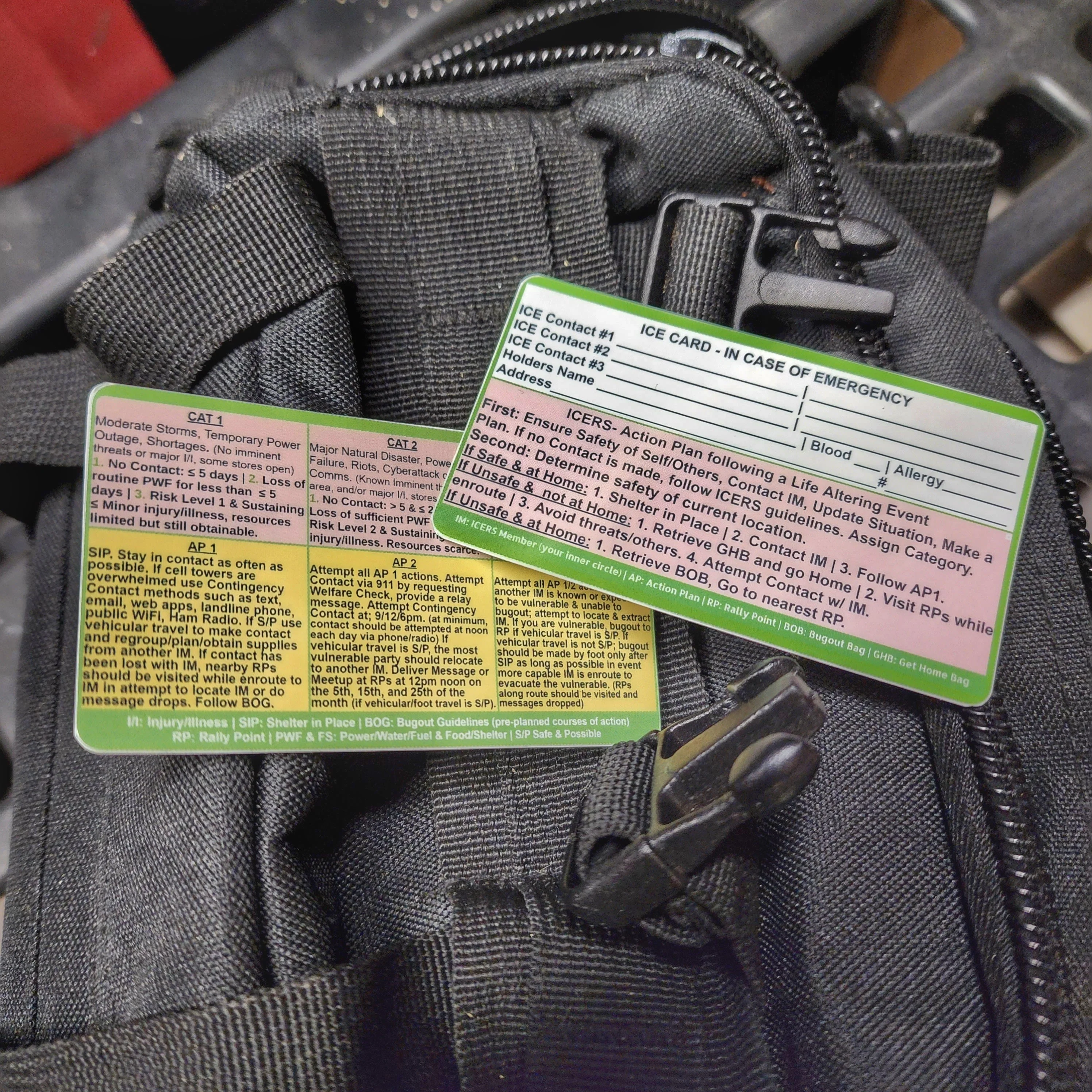 ICERS Quick Reference Decals - A supplement to the In Case of Emergency Response System - Image 4