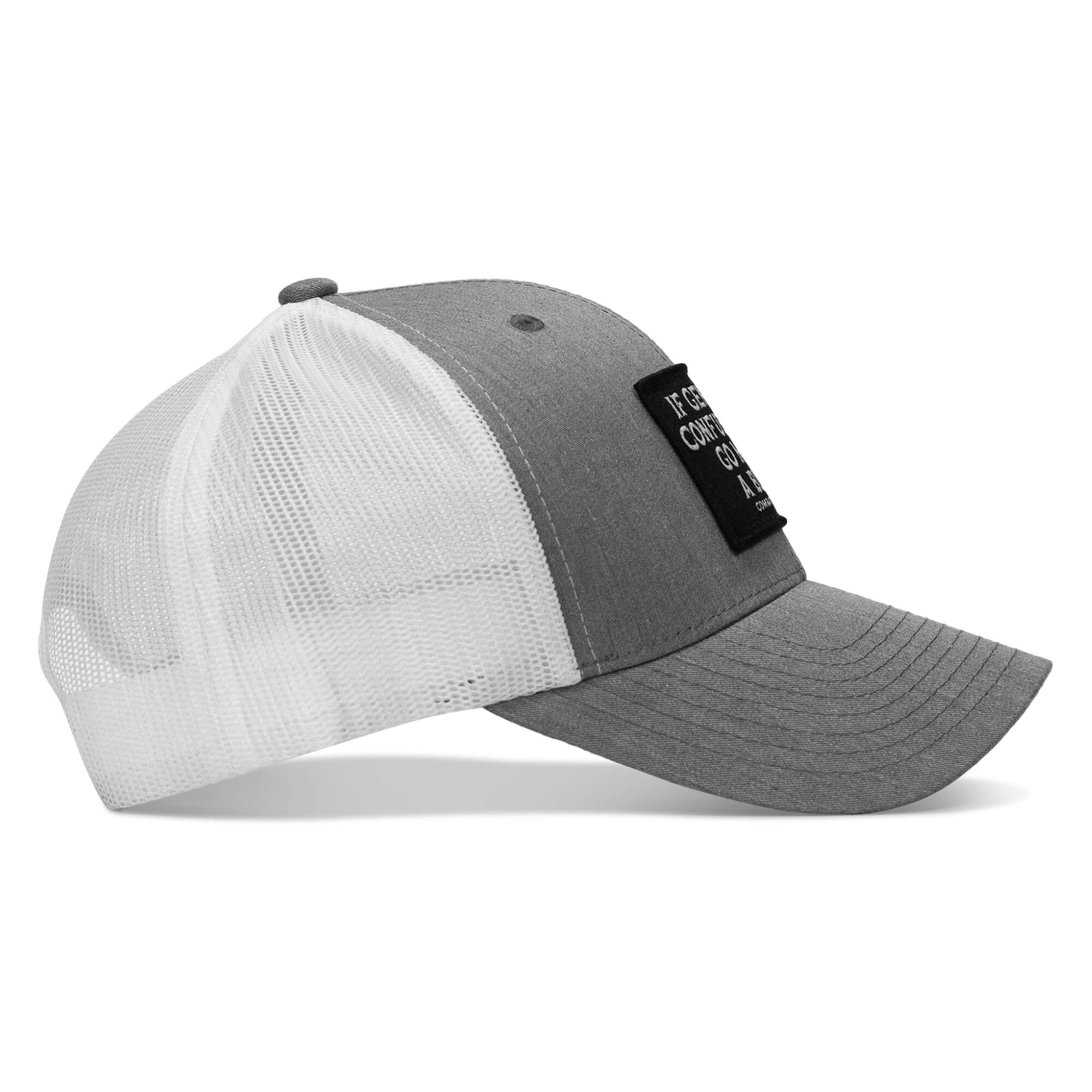 If Genders Confuse You, Go Milk A Bull Patch Snapback Hat - Image 37