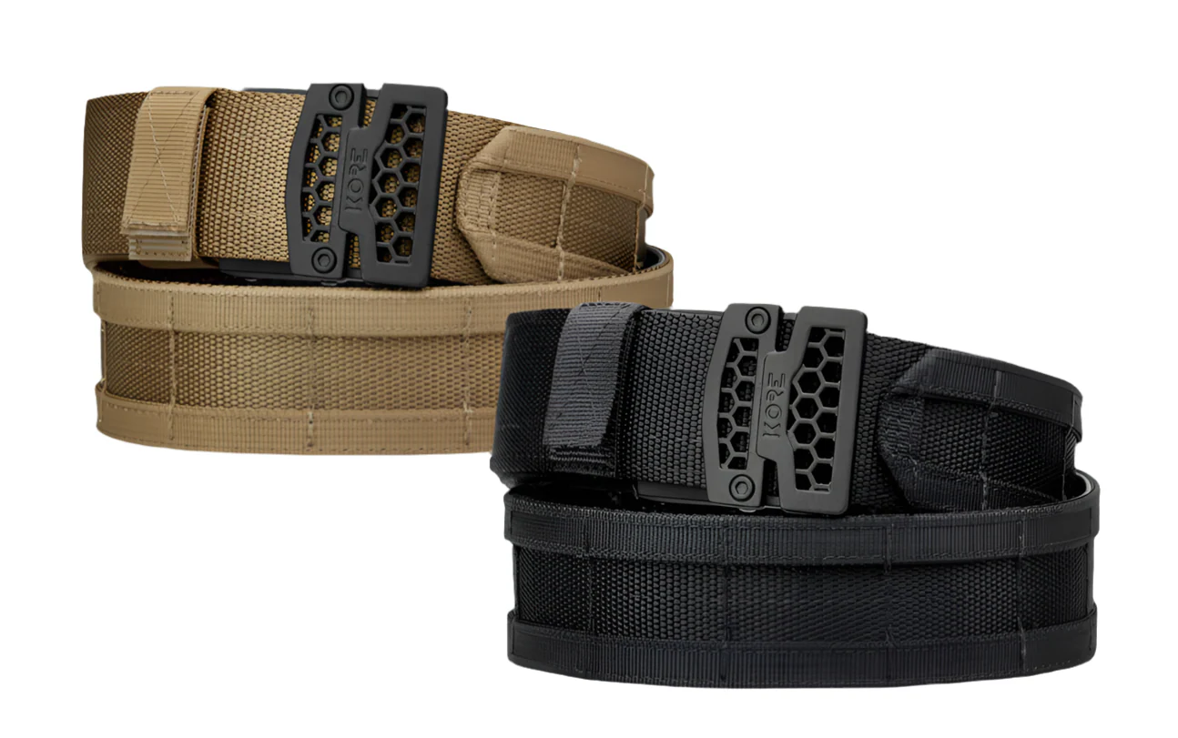 KORE BATTLE BELT 1.75IN (BLACK & COYOTE) - Image 2