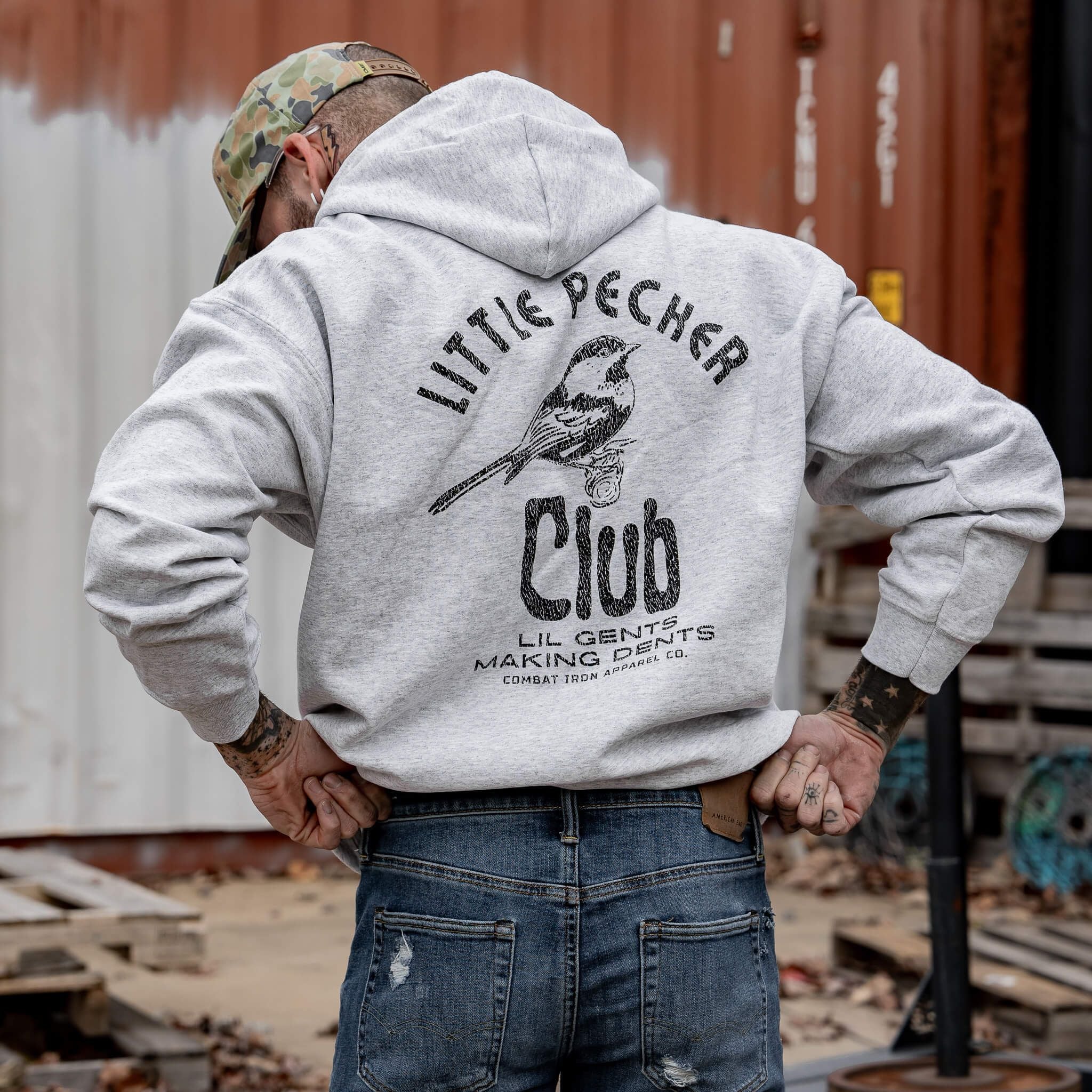 Little Pecker Club Fleece Lined Hoodie - Image 2