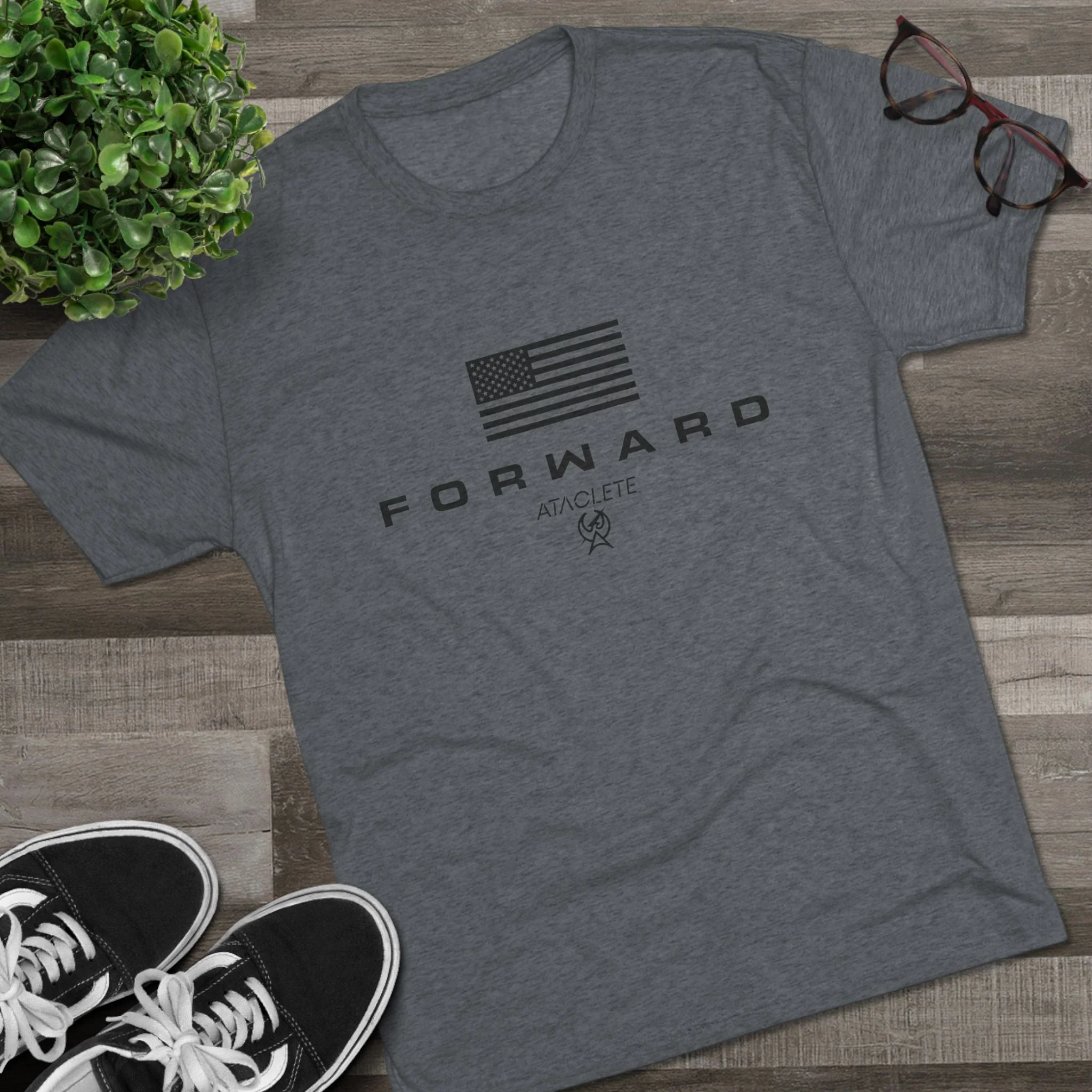 Men's FORWARD Flagship Tri-Blend Tee - Image 7