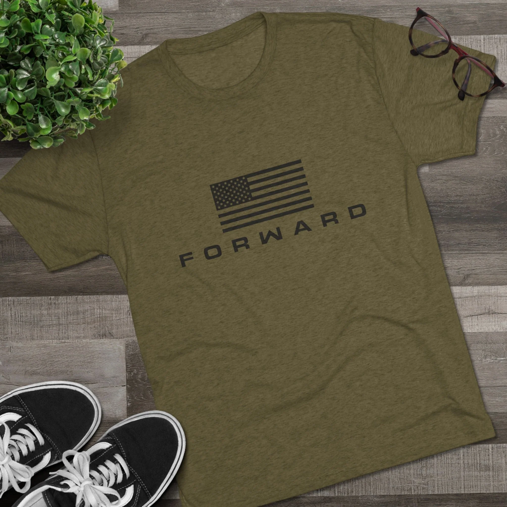 Men's FORWARD Tri-Blend Tee - Image 11