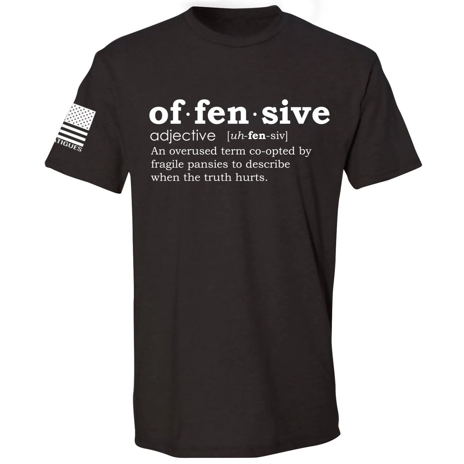 Men's Offensive Defined T-Shirt (Heather Black) - Image 5