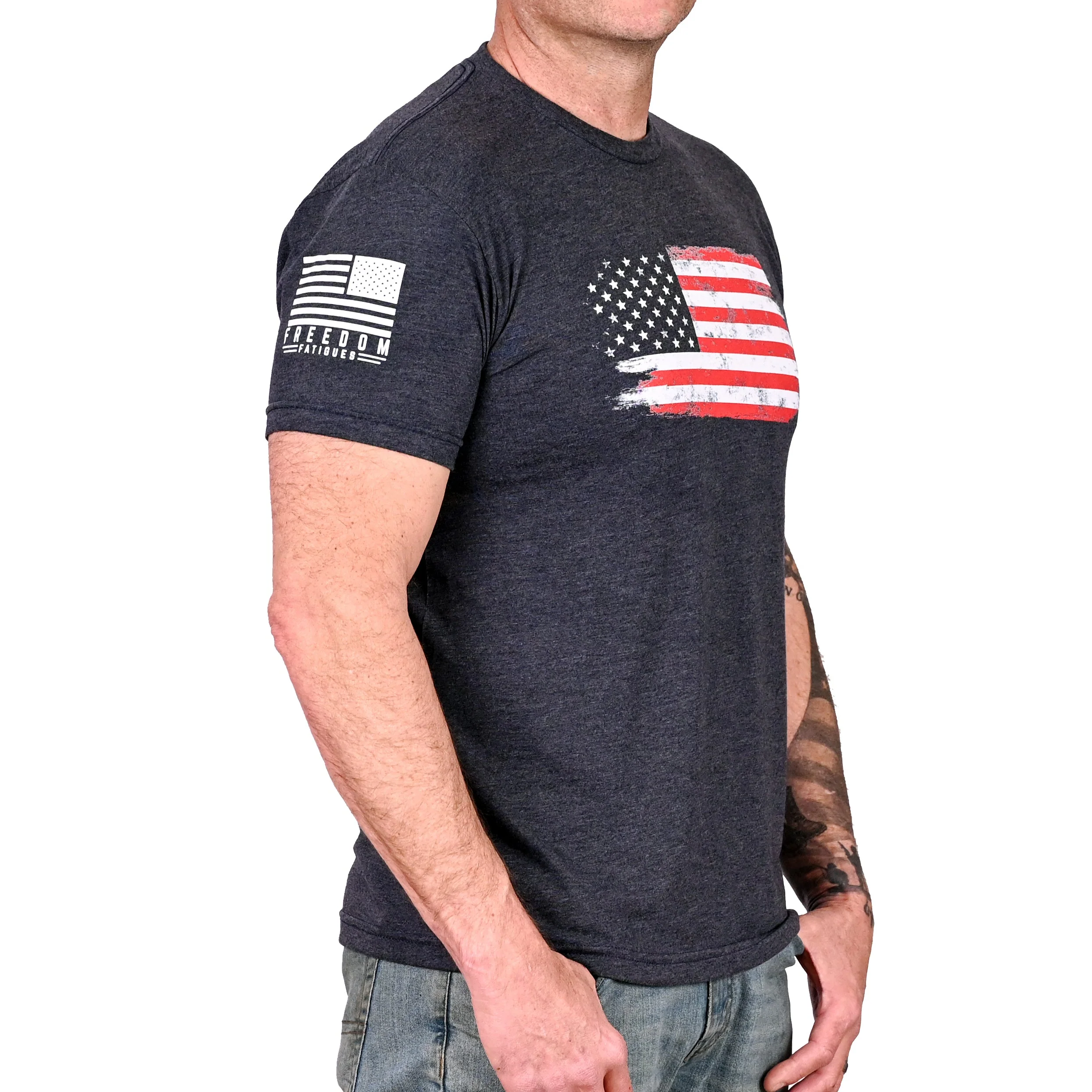 Men's Old Glory Patriotic T-Shirt - Image 2