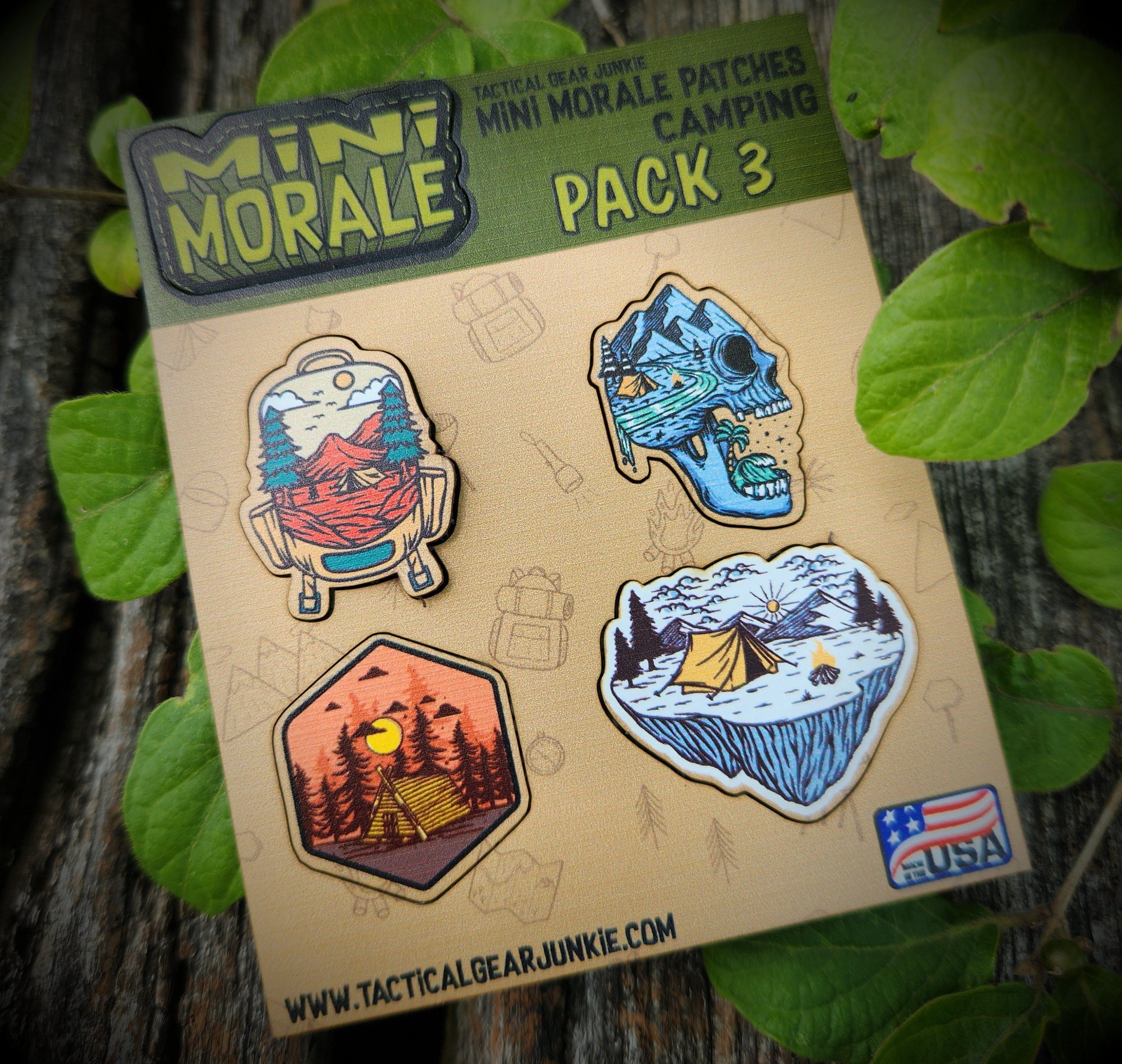 Mini Morale - Wilderness Explorer- Camping Patch Pack 3 - Image 2