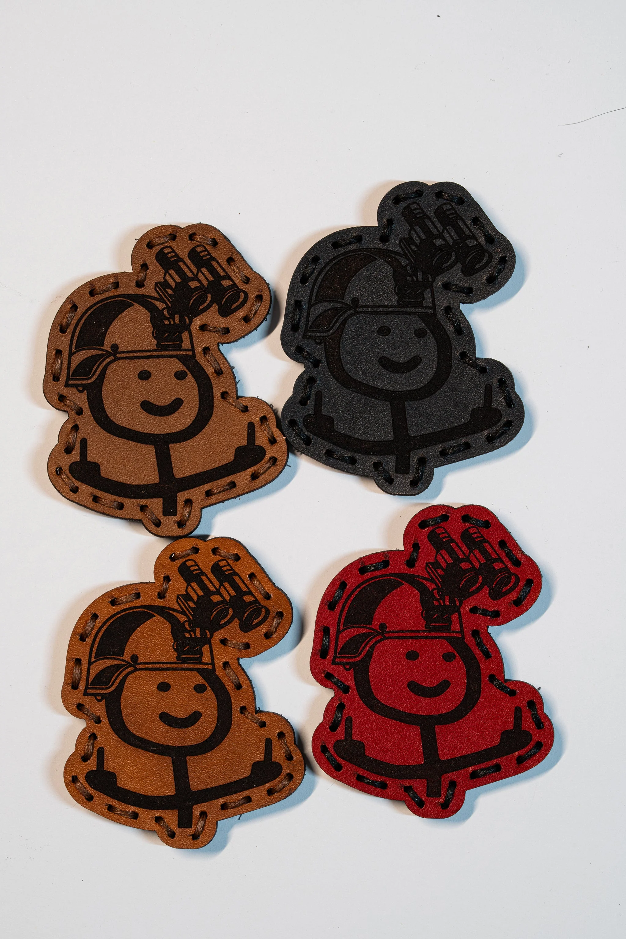 MR. NAUGHTY NODS LEATHER PATCH - Image 5