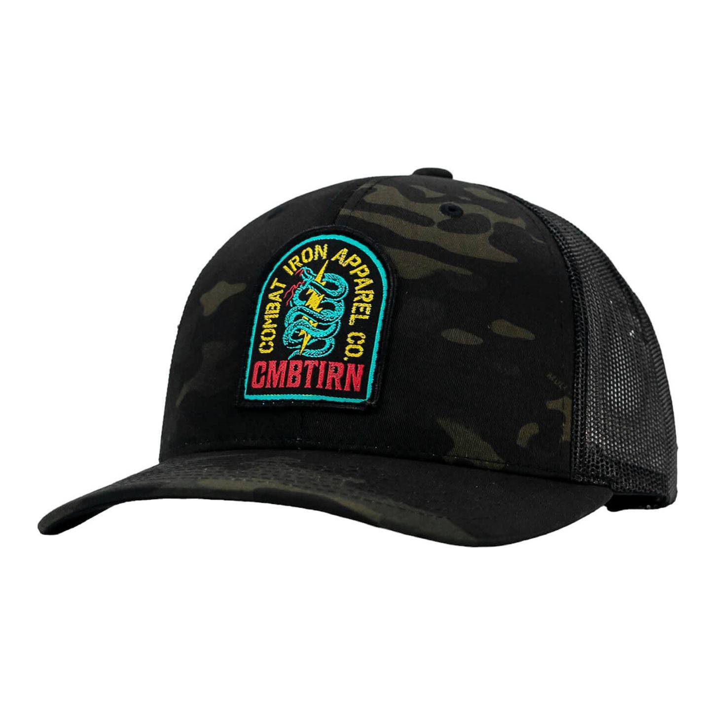 NEON DEFENDER PATCH SNAPBACK HAT - Image 4