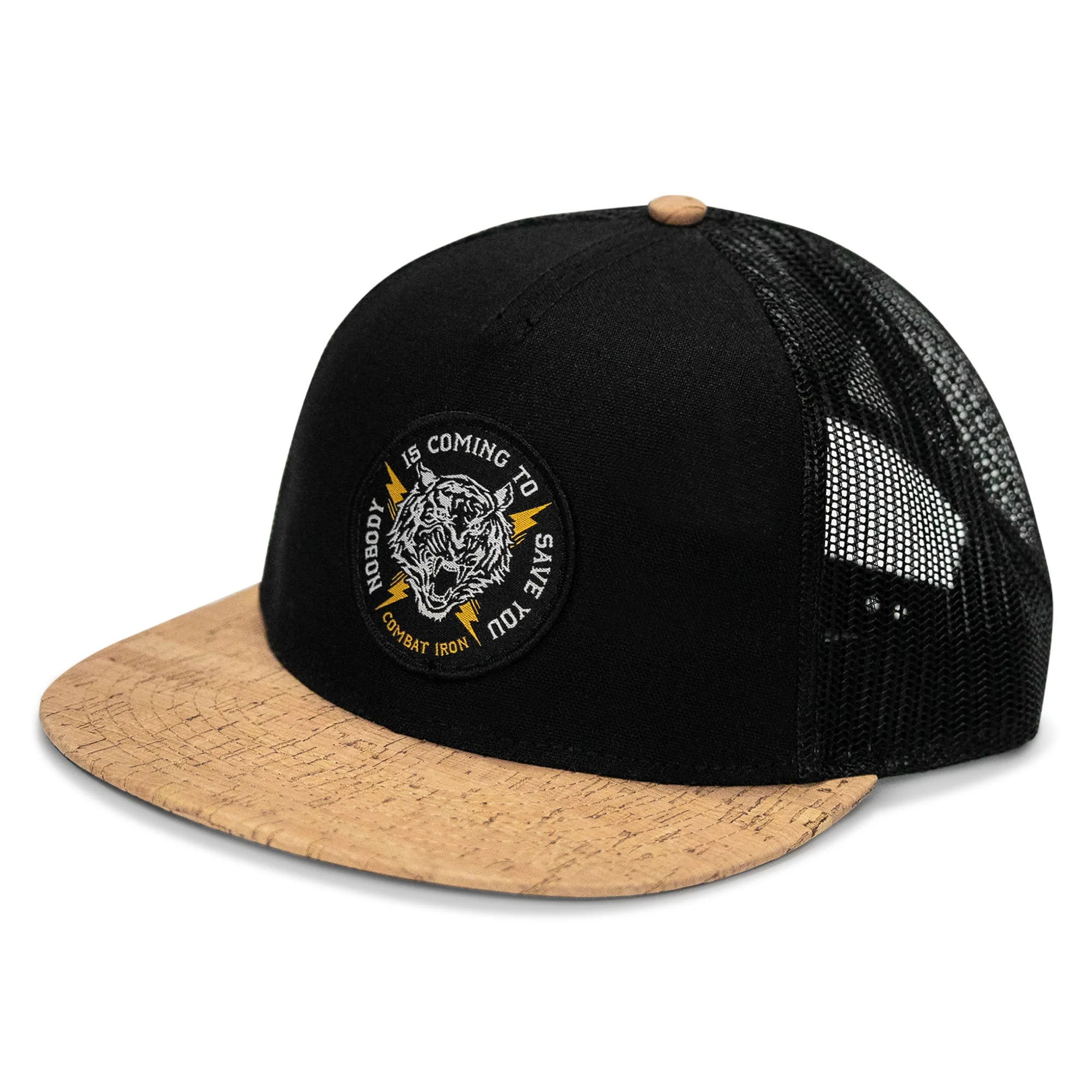 Nobody Is Coming To Save You FlatBill SnapBack Hat - Image 11