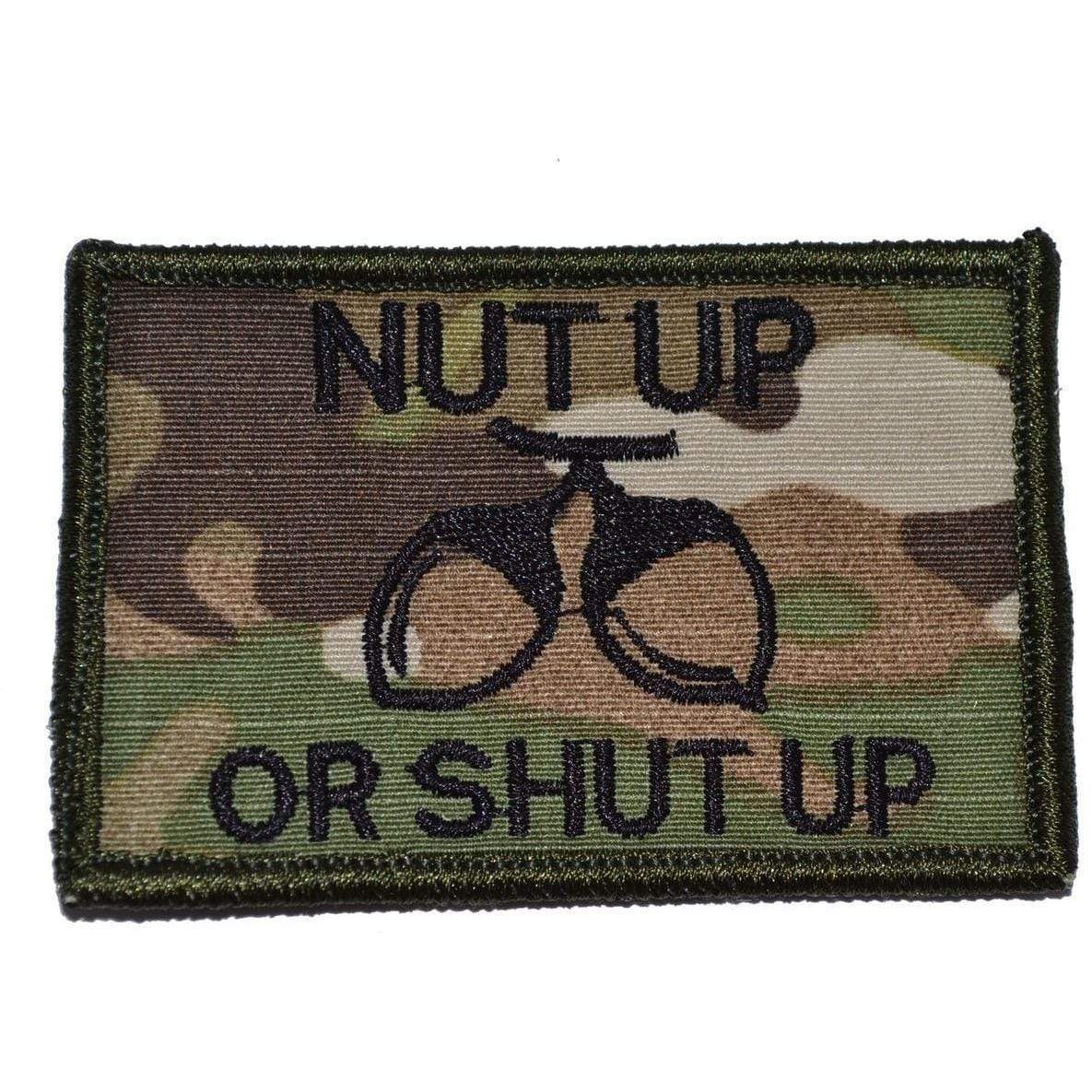 Nut Up or Shut Up - 2x3 Patch - Image 4