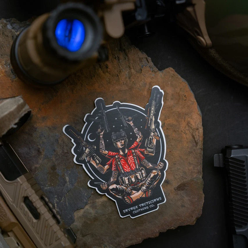 One Mind, Any Weapon Sticker - Image 2