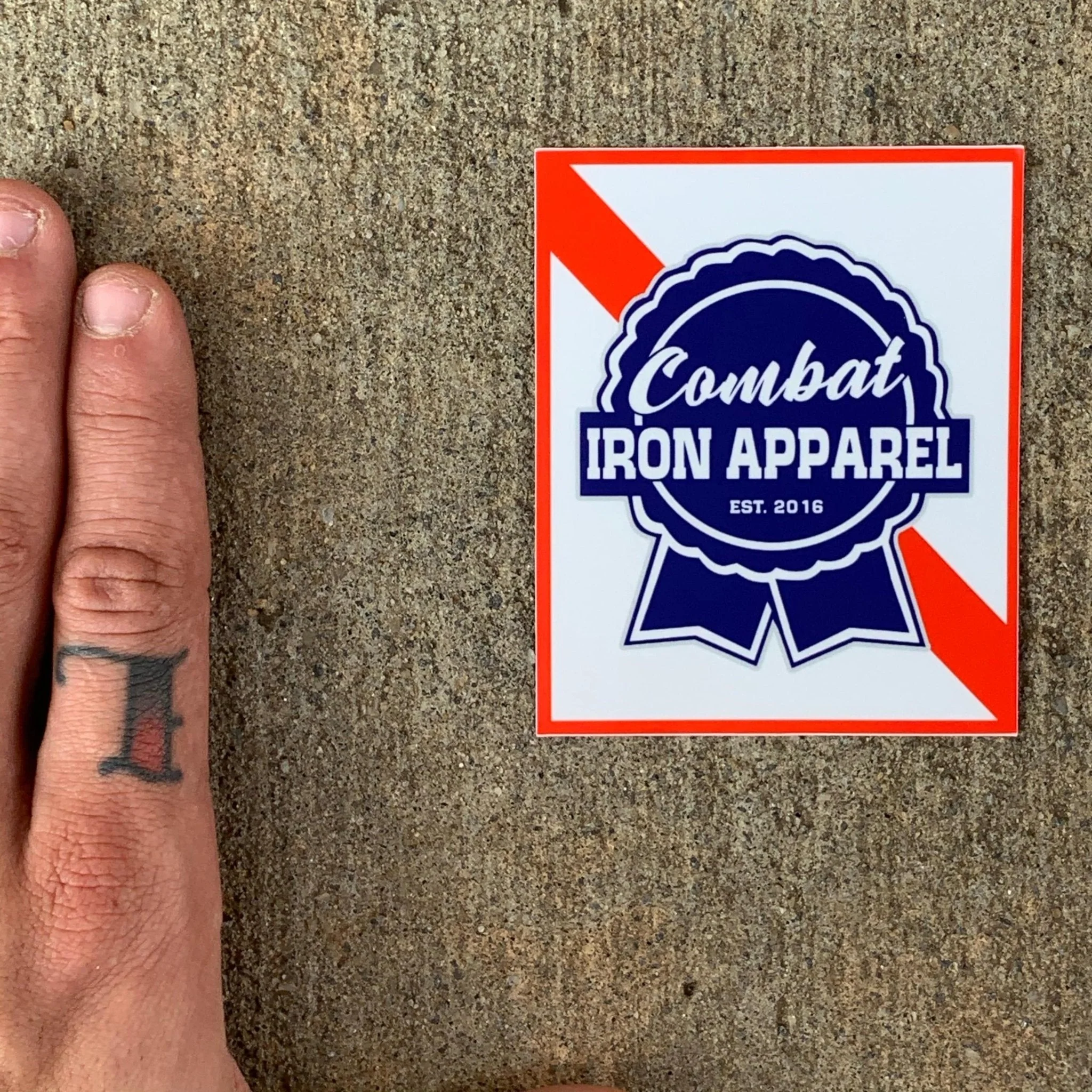 PBR BEER RIBBON DECAL - Image 2