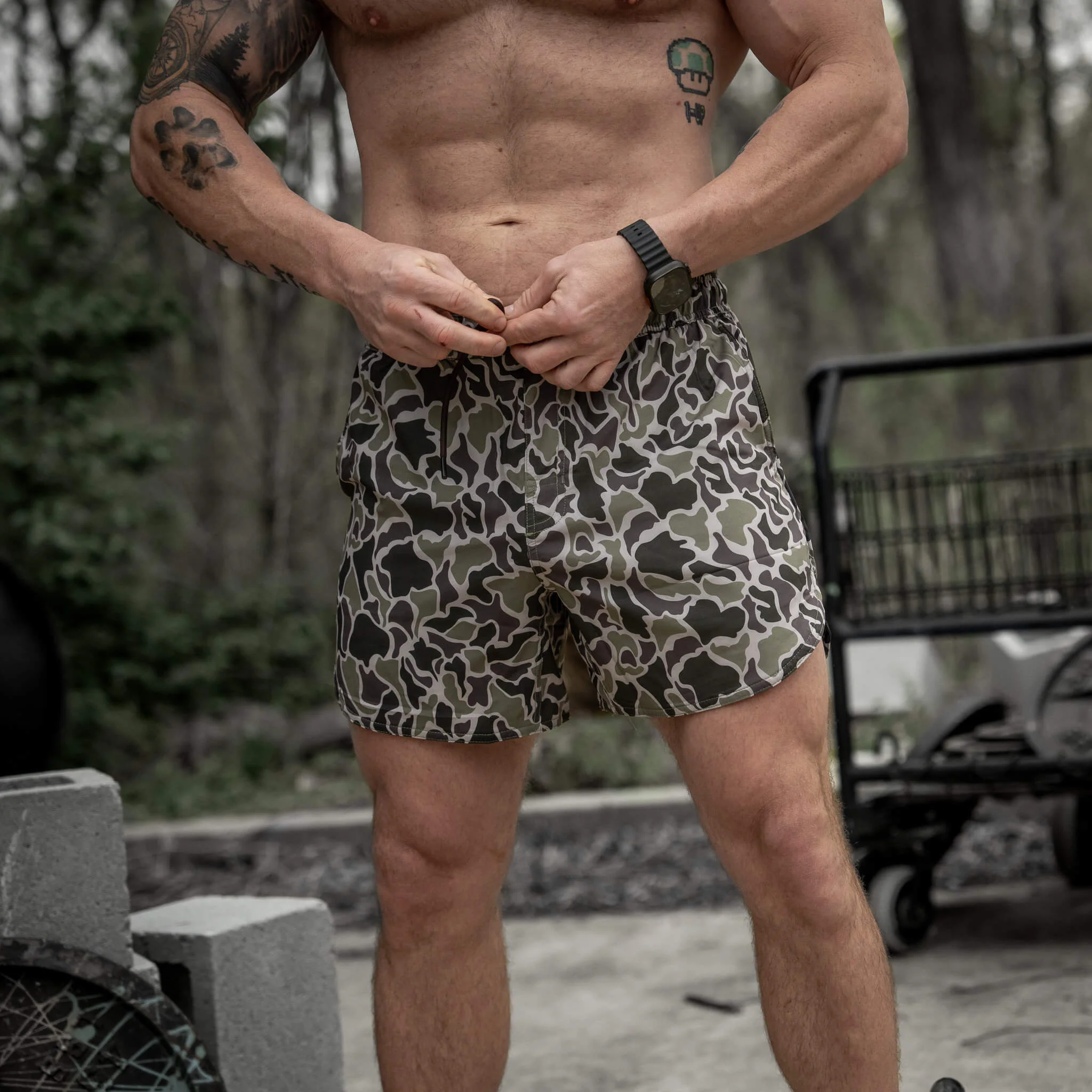 Recon Pro Men's Training Shorts | 5.5" - Image 51