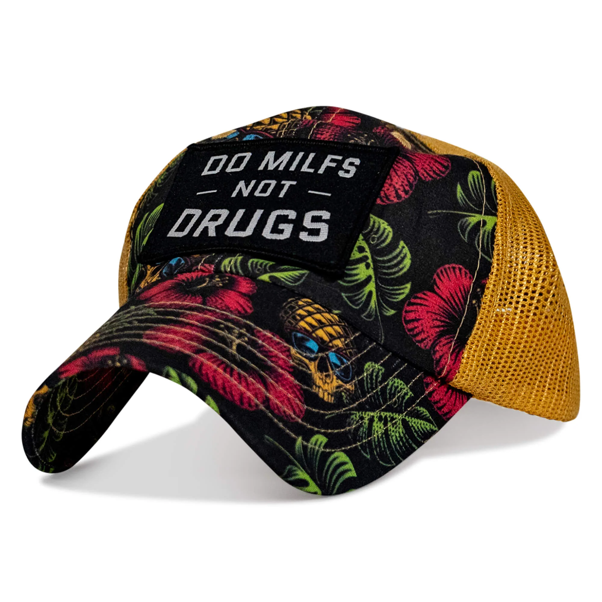 Ripstop Do Milfs Not Drugs Patch Low Profile Snapback - Image 6
