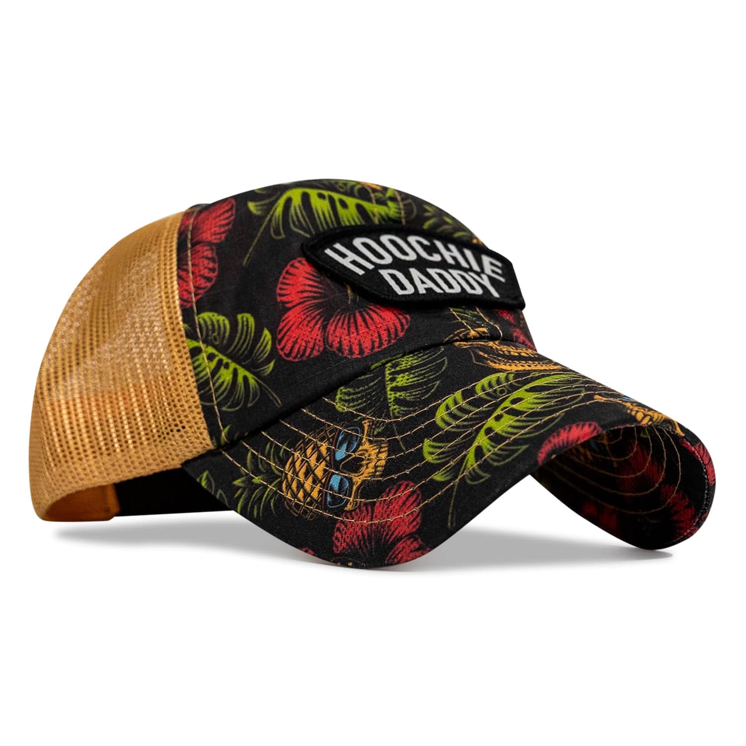Ripstop Hoochie Daddy Arched Patch Low Profile Snapback Hat - Image 3