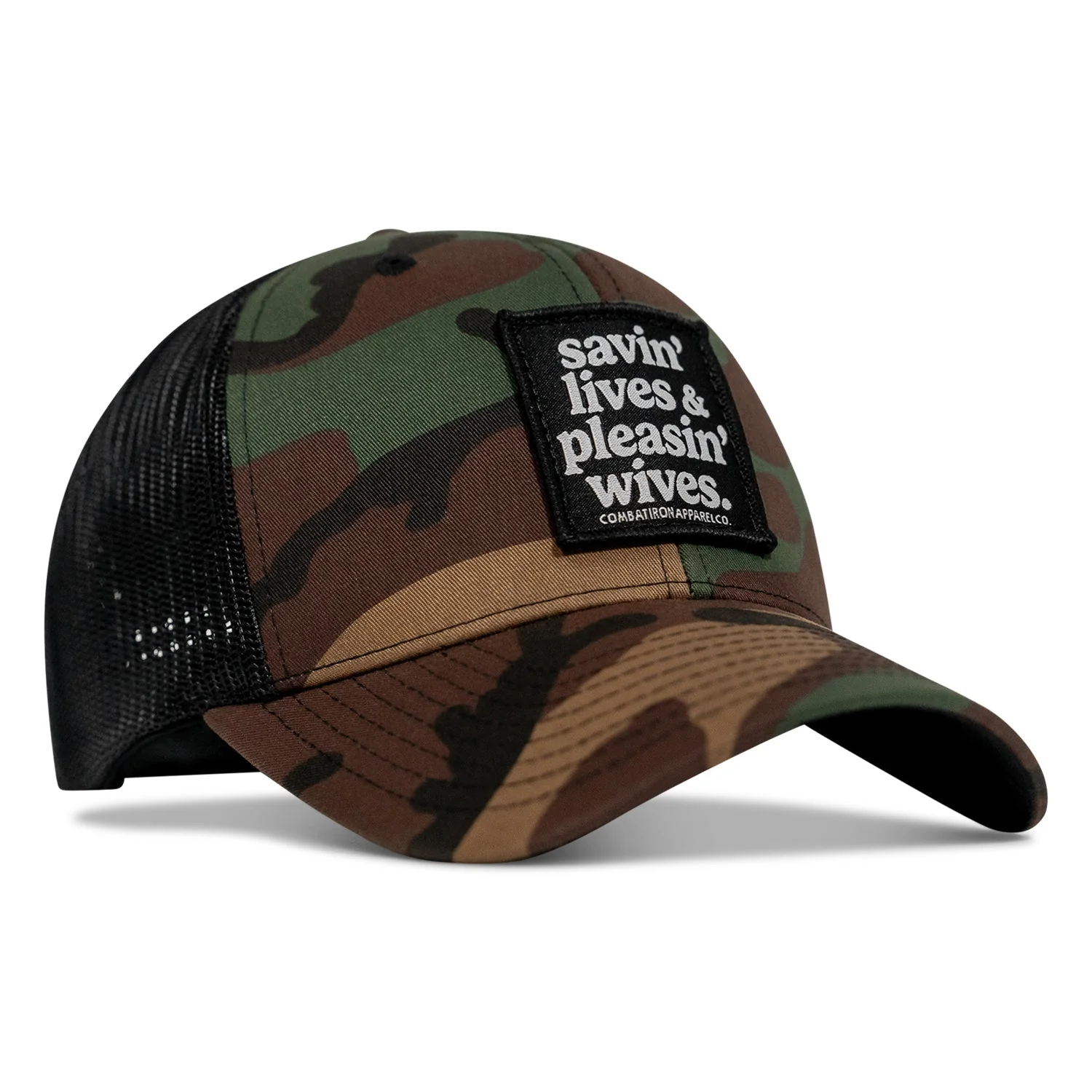 SAVIN' LIVES & PLEASIN' WIVES Patch SnapBack Hat - Image 19