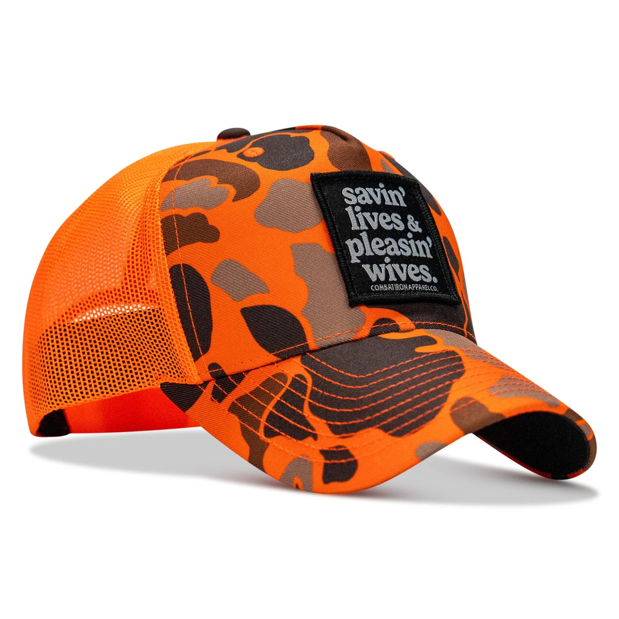 SAVIN' LIVES & PLEASIN' WIVES Patch SnapBack Hat - Image 30
