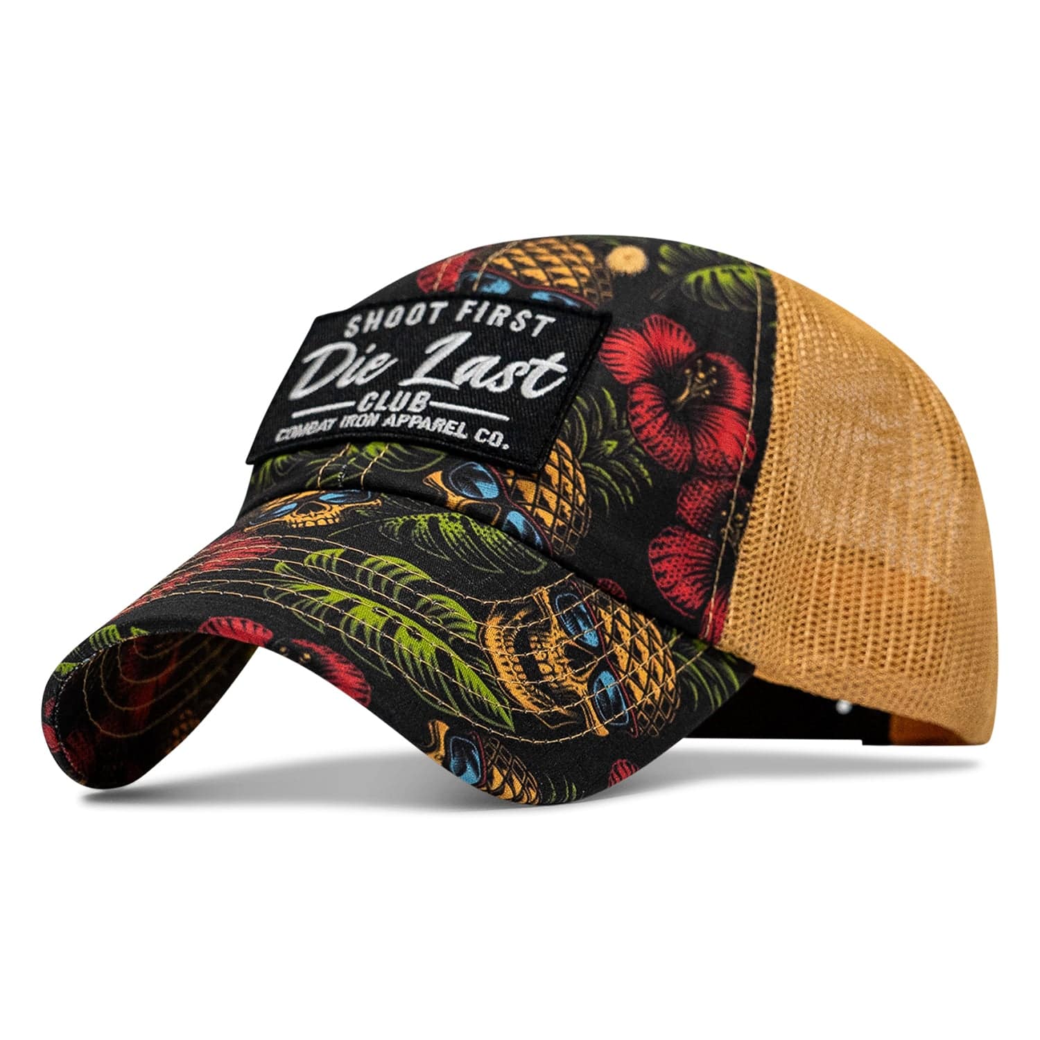 Shoot First. Die Last. Club Patch Ripstop Snapback - Image 12