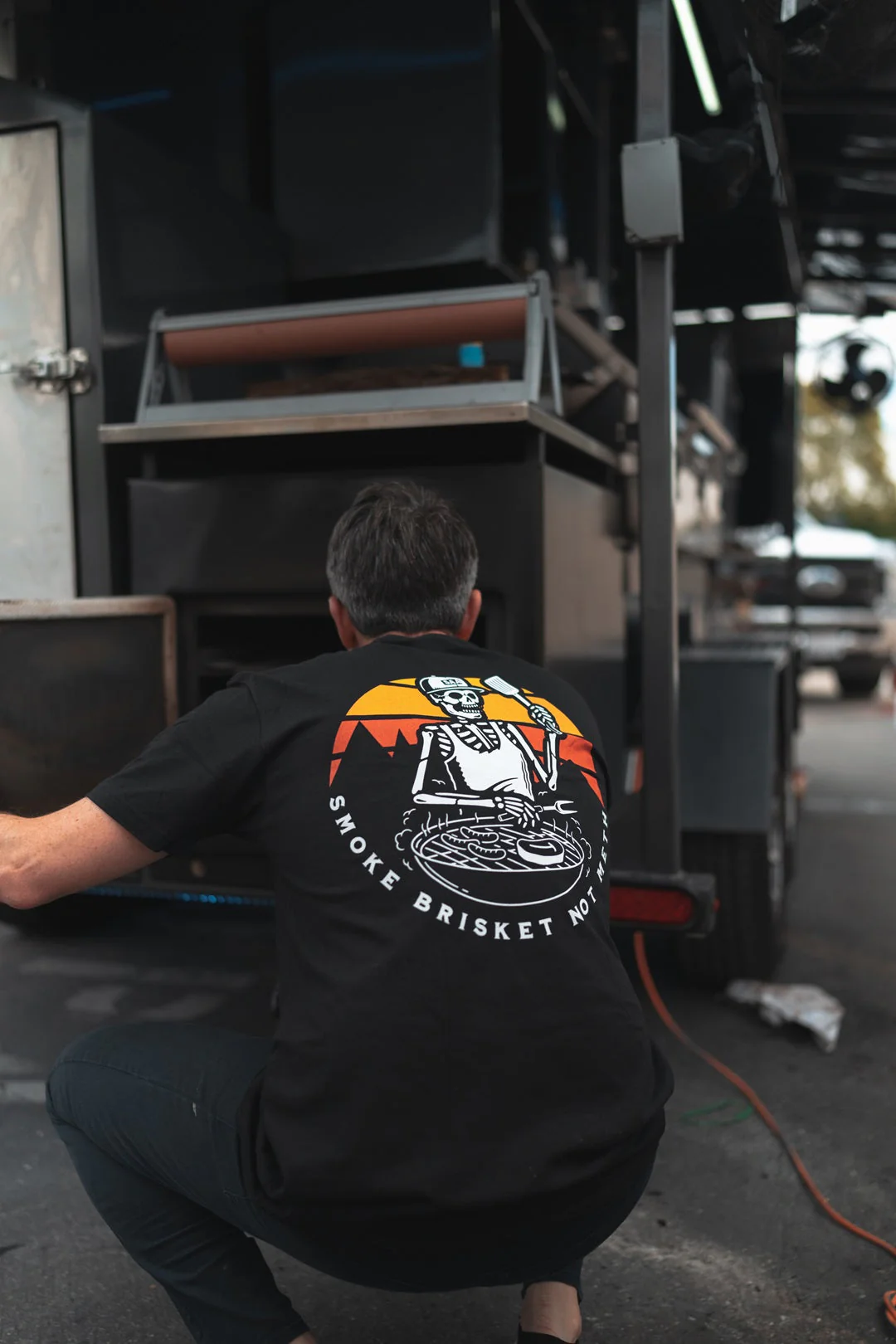 Smoke Brisket Not Meth Tee - Image 4