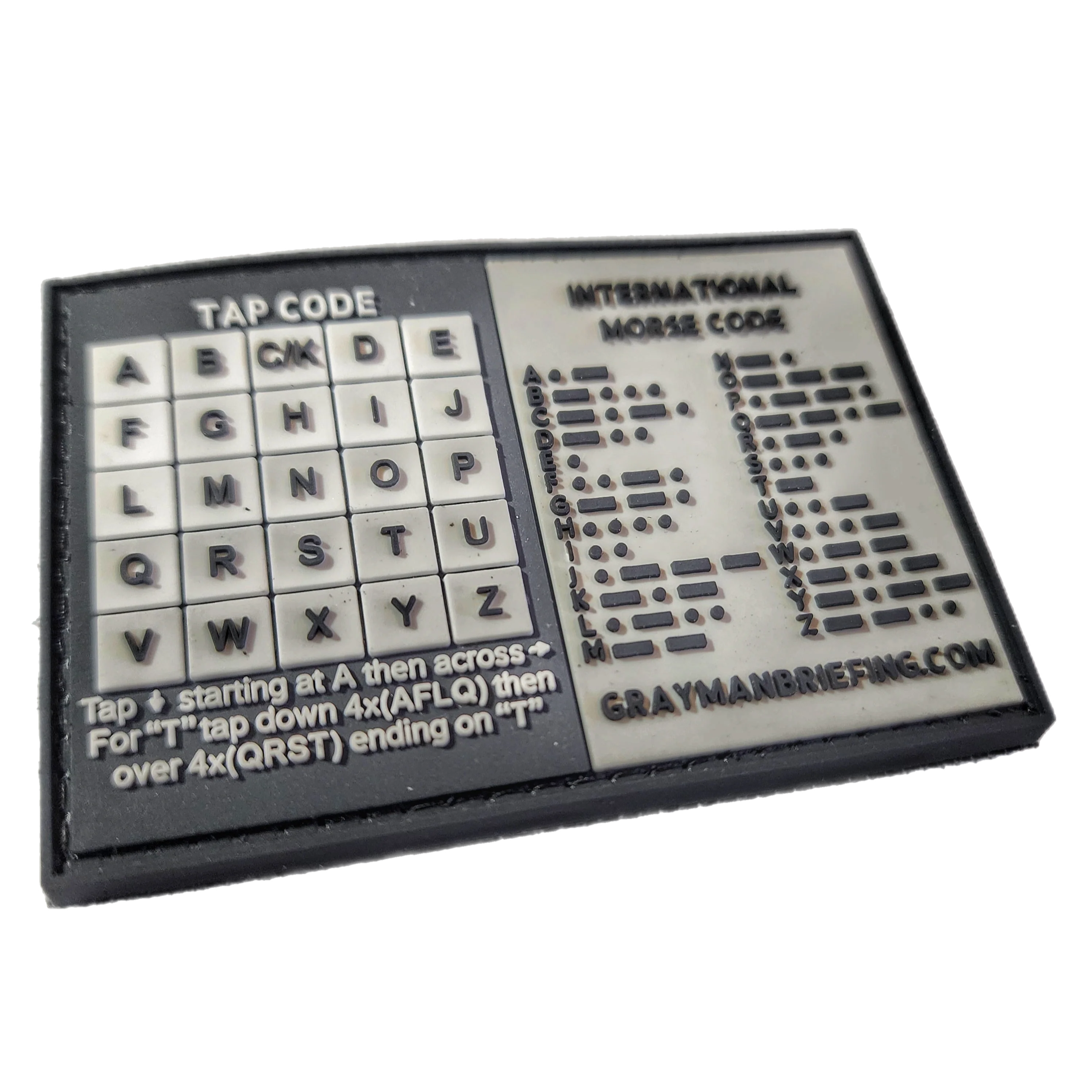 Storage Pocket Patch: Morse and Tap Code - Image 16