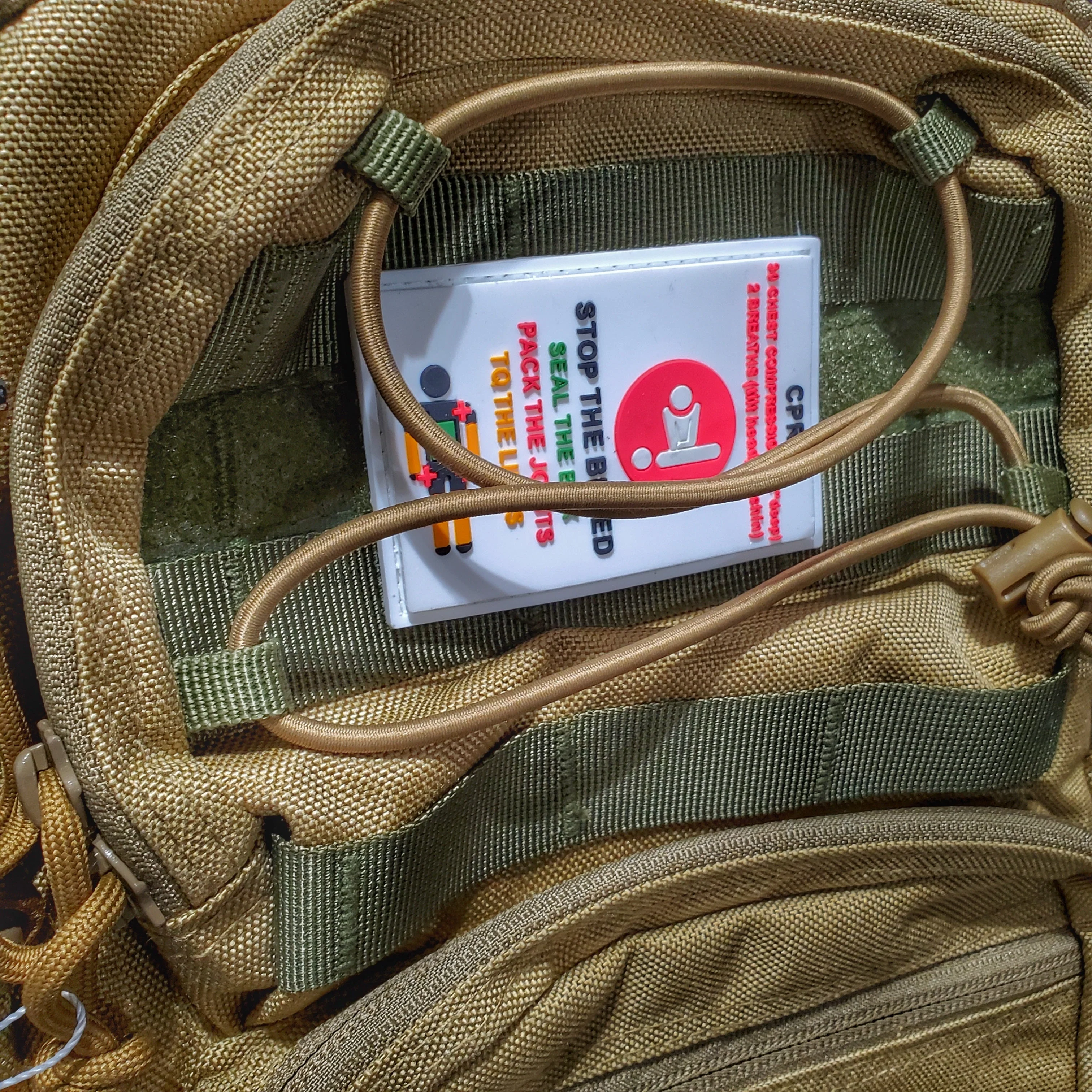 Storage Pocket Patch: "Stop Bleed" and "CPR" Quick Reference - Image 6