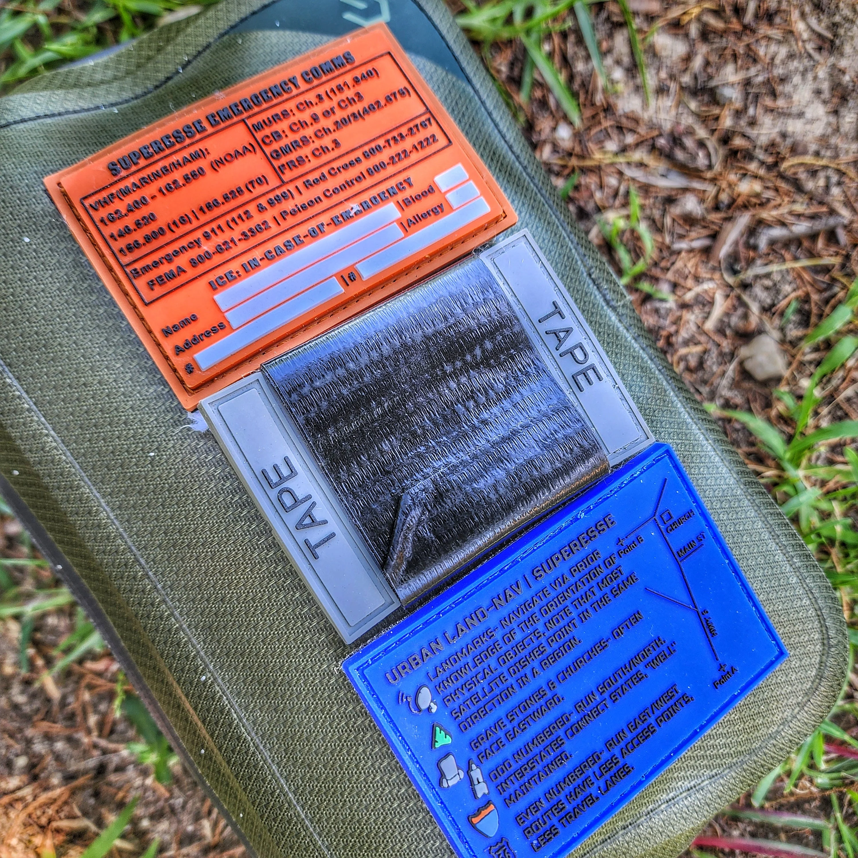 Storage Pocket Patch - Urban Land-Nav w/ Strip Map Diagram and Contingency Navigation Tactics - Image 11