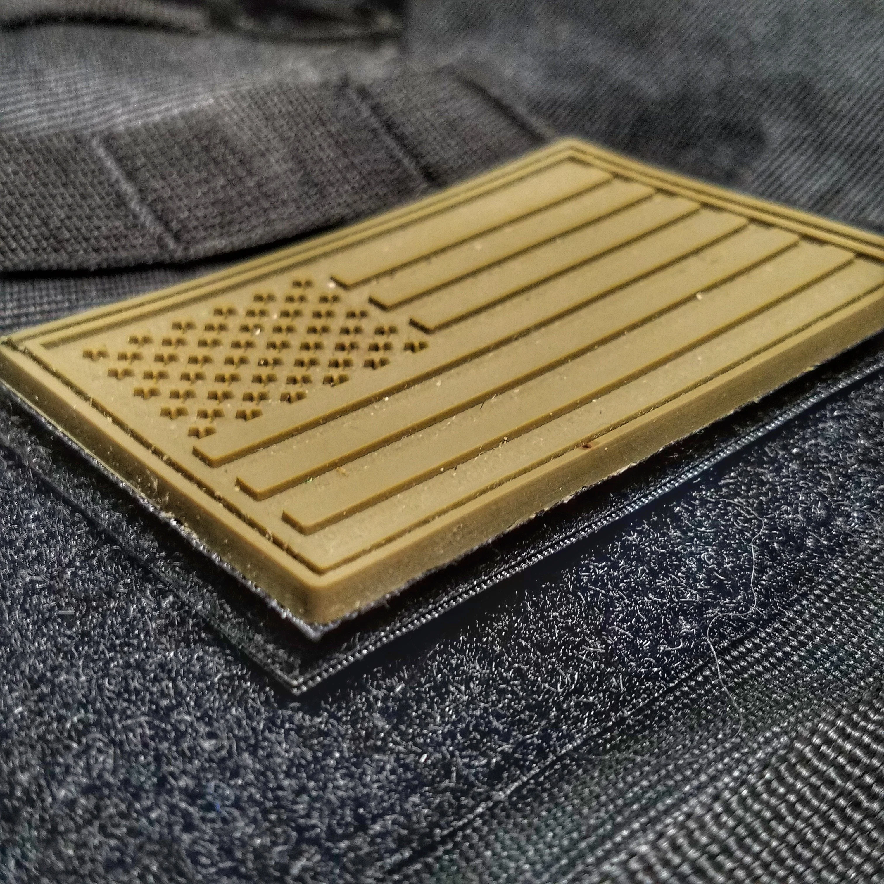 Subdued Storage Pocket Patch: A coverable two layer Velcro patch with hook and loop sides. - Image 7