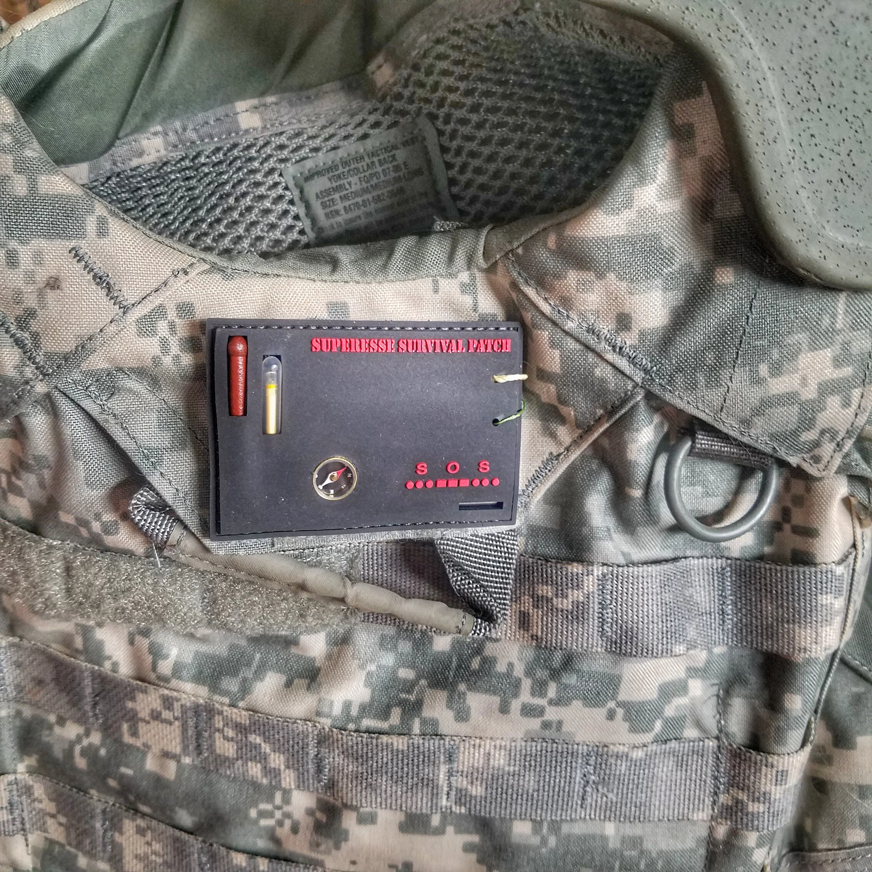 Superesse Survival Patch: Compartmentalized Micro EDC and Survival Kit - Image 20