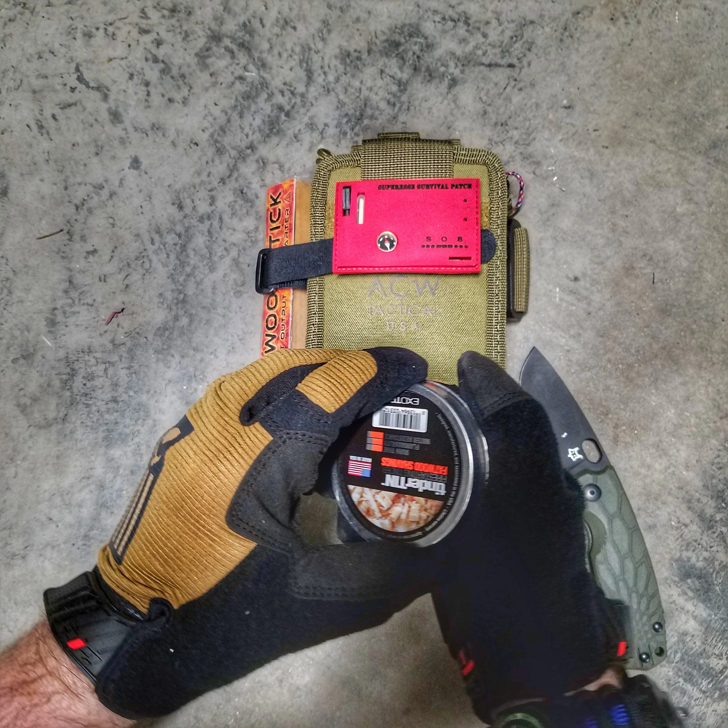 Superesse Survival Patch: Compartmentalized Micro EDC and Survival Kit - Image 27