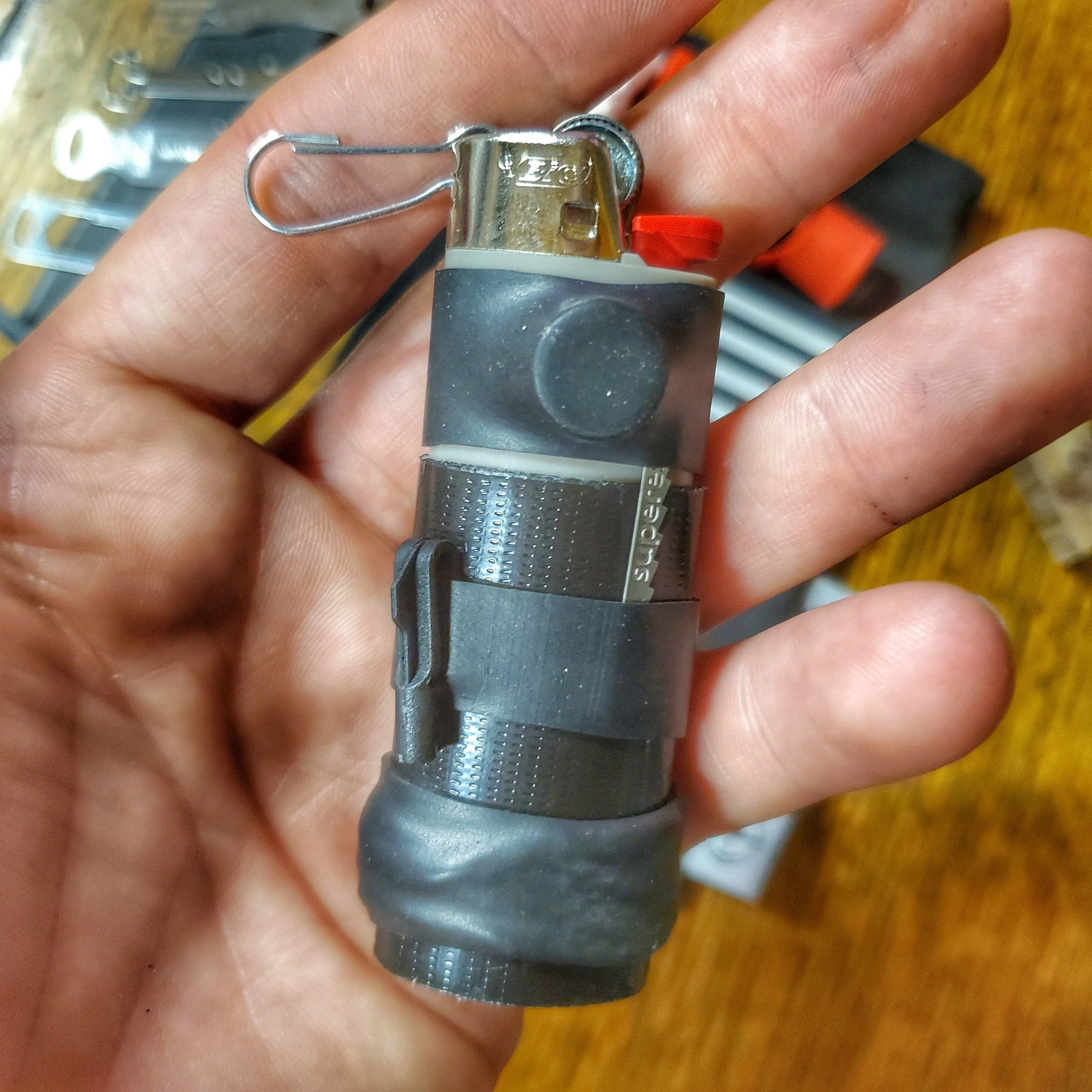 Survival Kit Lighter - Fire Starter outfitted with supplies. - Image 32
