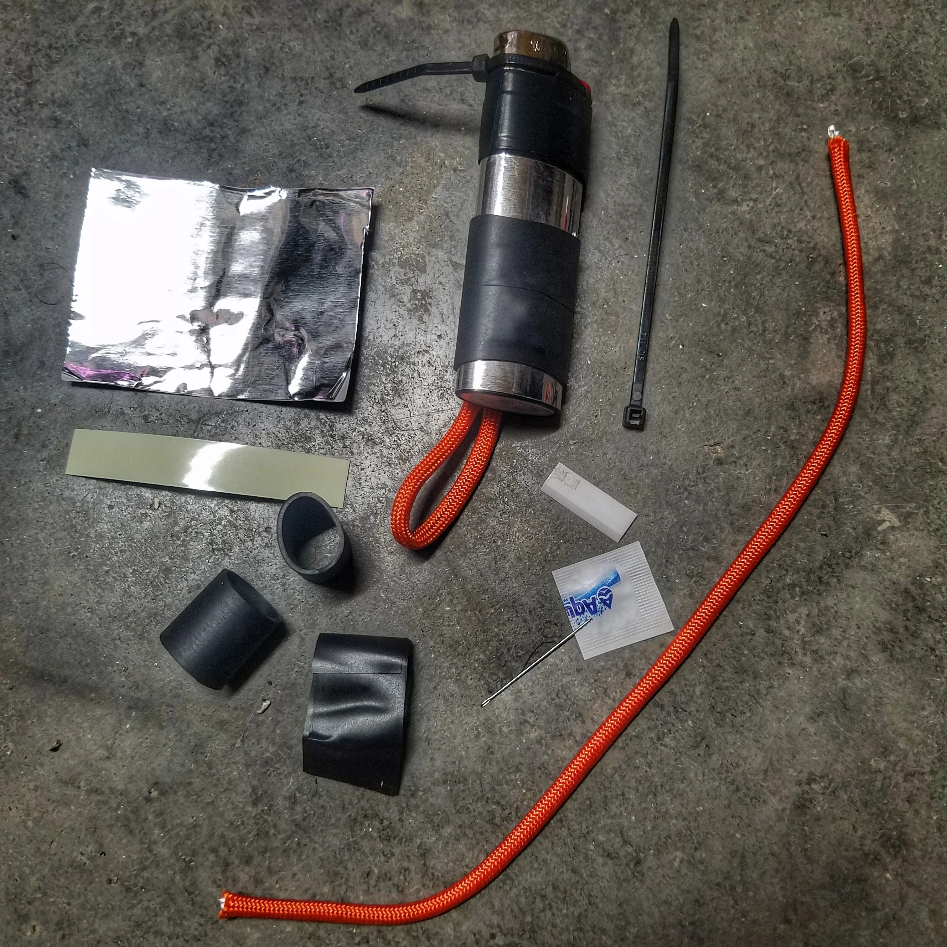 Survival Kit Lighter - Fire Starter outfitted with supplies. - Image 38