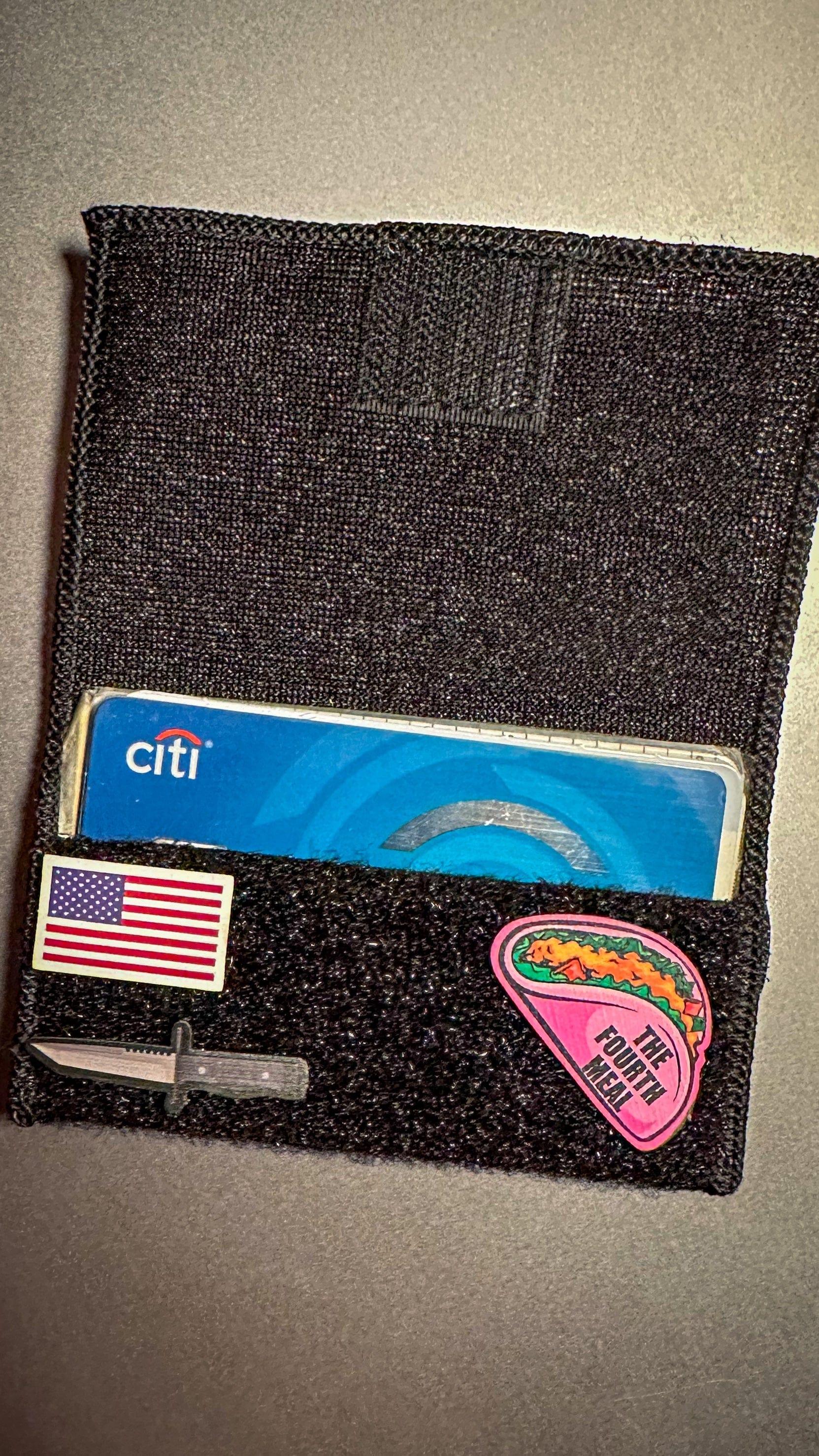 TGJ Tactical Loop Wallet - Premium Pocket-Fit Design - Mix & Match Mini Morale© Patches & Personalize Your Style - Image 6