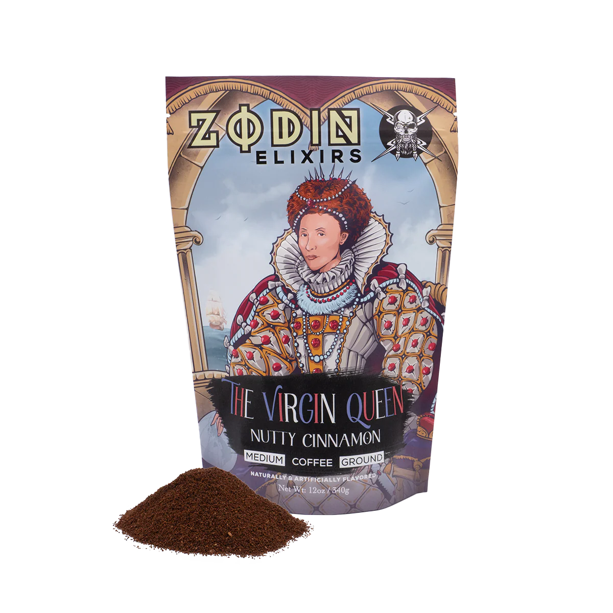 The Virgin Queen - Nutty Cinnamon Medium Coffee - Image 2