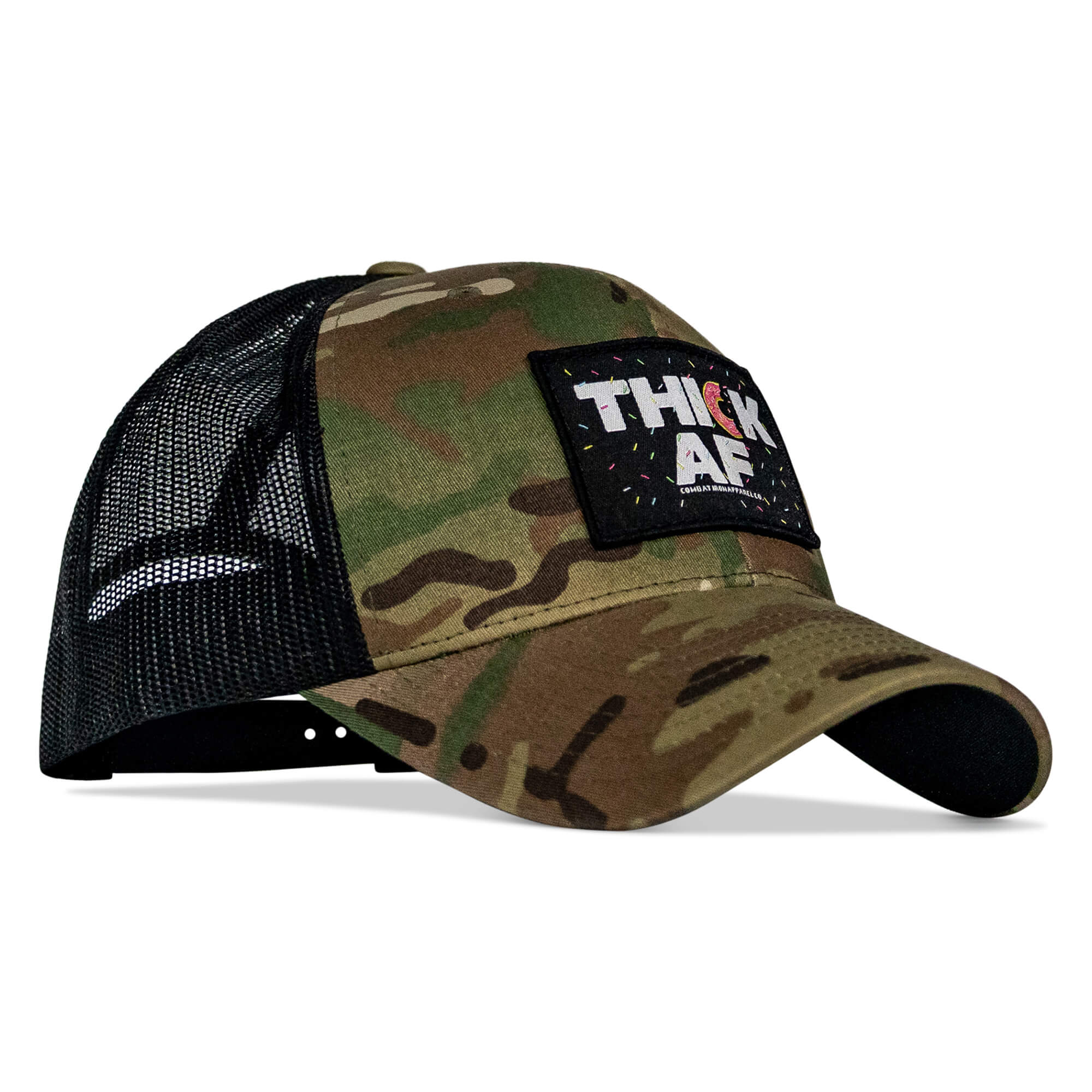 THICK AF DONUT EDITION PATCH MID-PROFILE MESH SNAPBACK Hat - Image 2