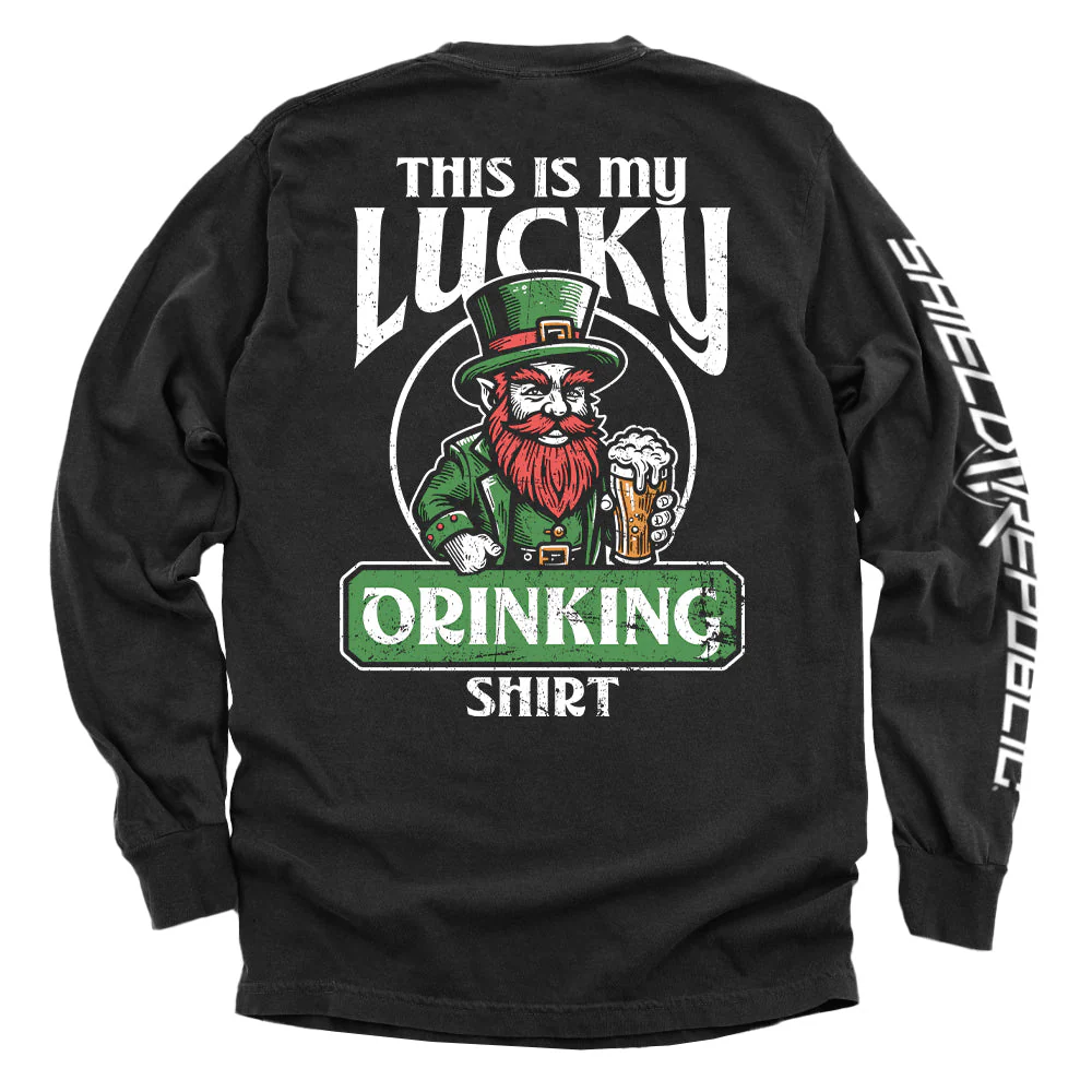 This Is My Lucky Drinking Shirt - Image 2