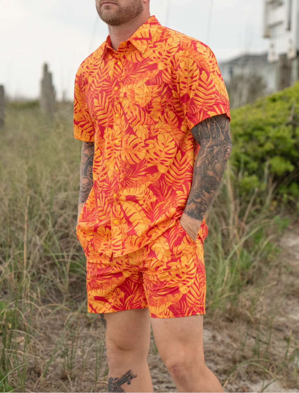 Tropical Inferno Button-up - Image 3