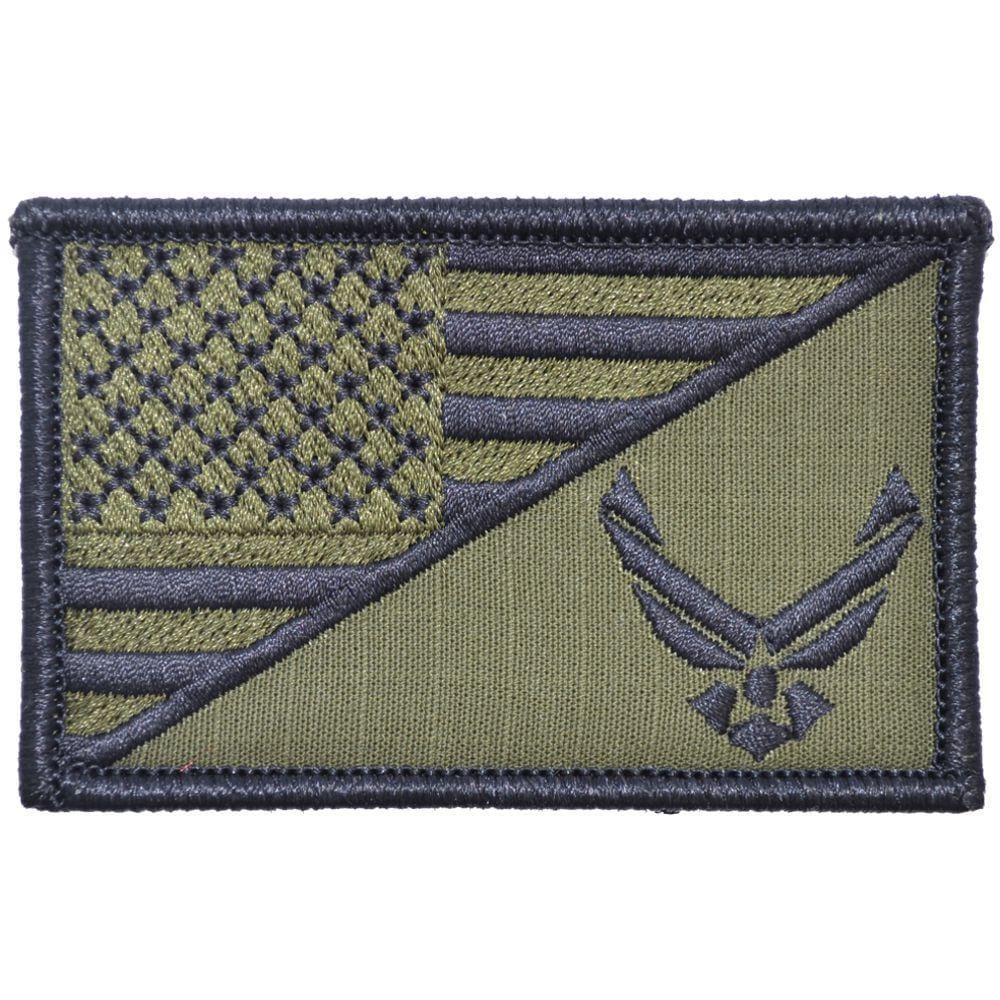U.S. Air Force Emblem USA Flag - 2.25x3.5 Patch - Image 5