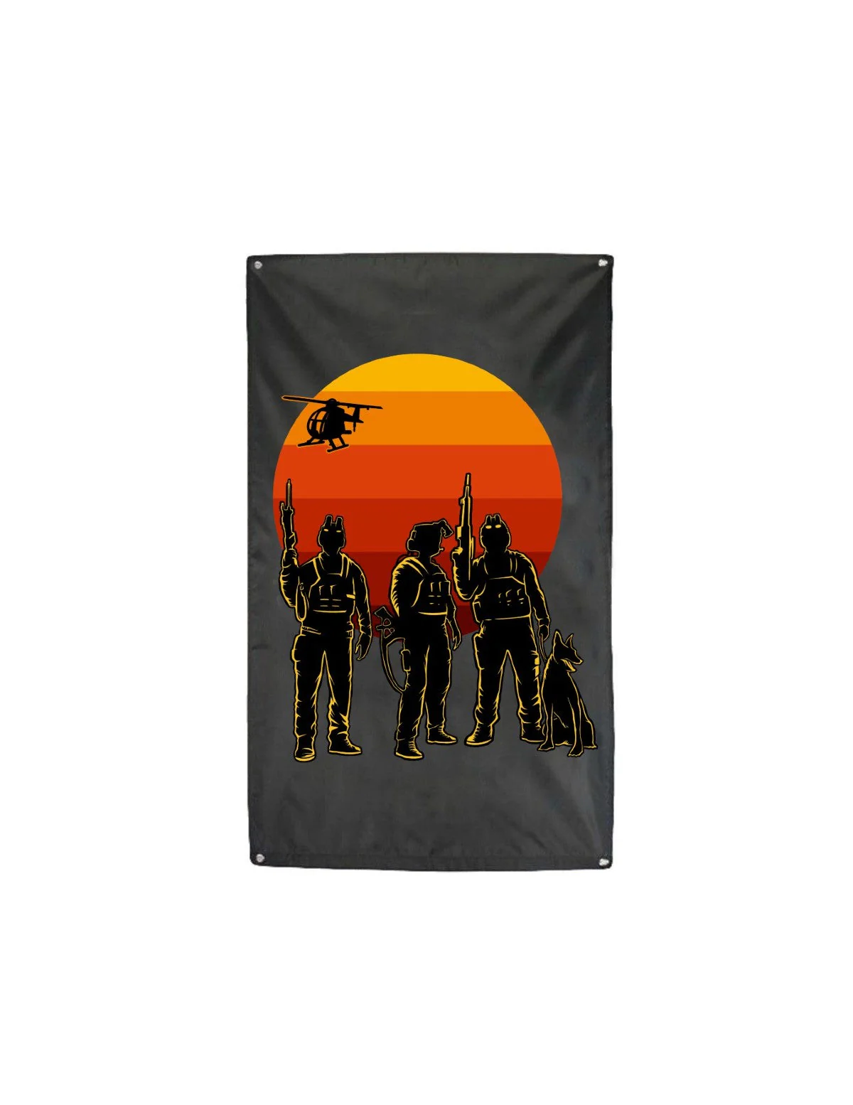 Unity Sunset Gym Flag