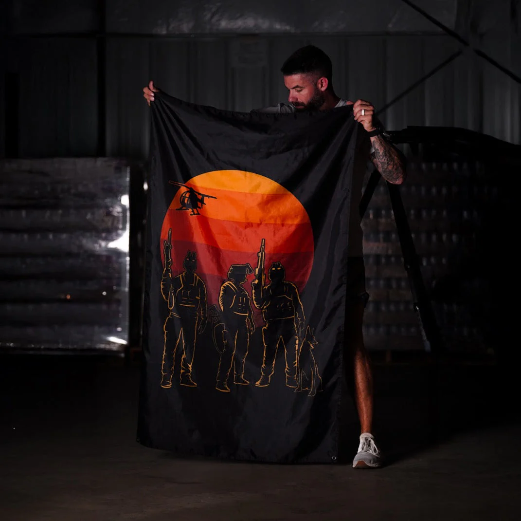 Unity Sunset Gym Flag - Image 2