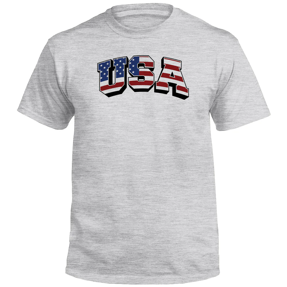 USA Flag Lettering (Front) - Image 3