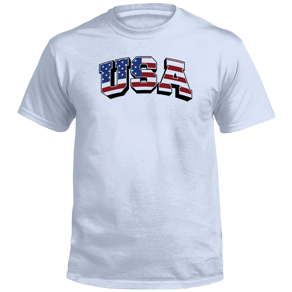USA Flag Lettering (Front) - Image 4
