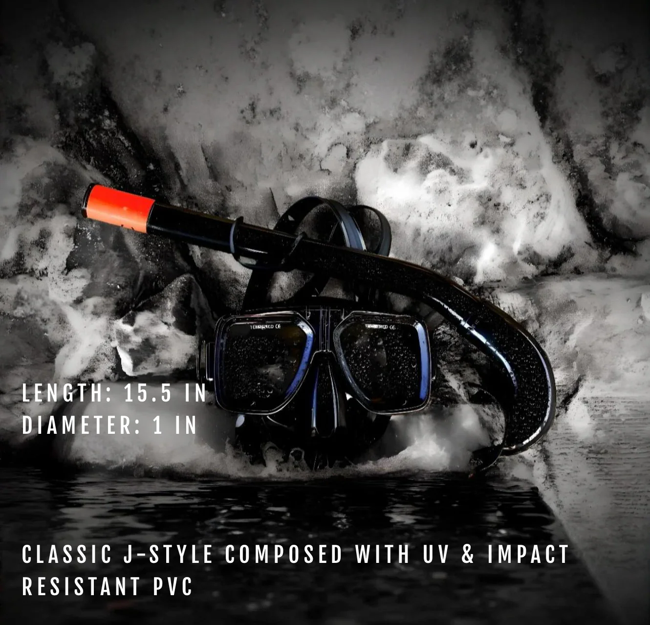 USCG Rescue Swimmer Dive Mask and Snorkel Combo - Image 6