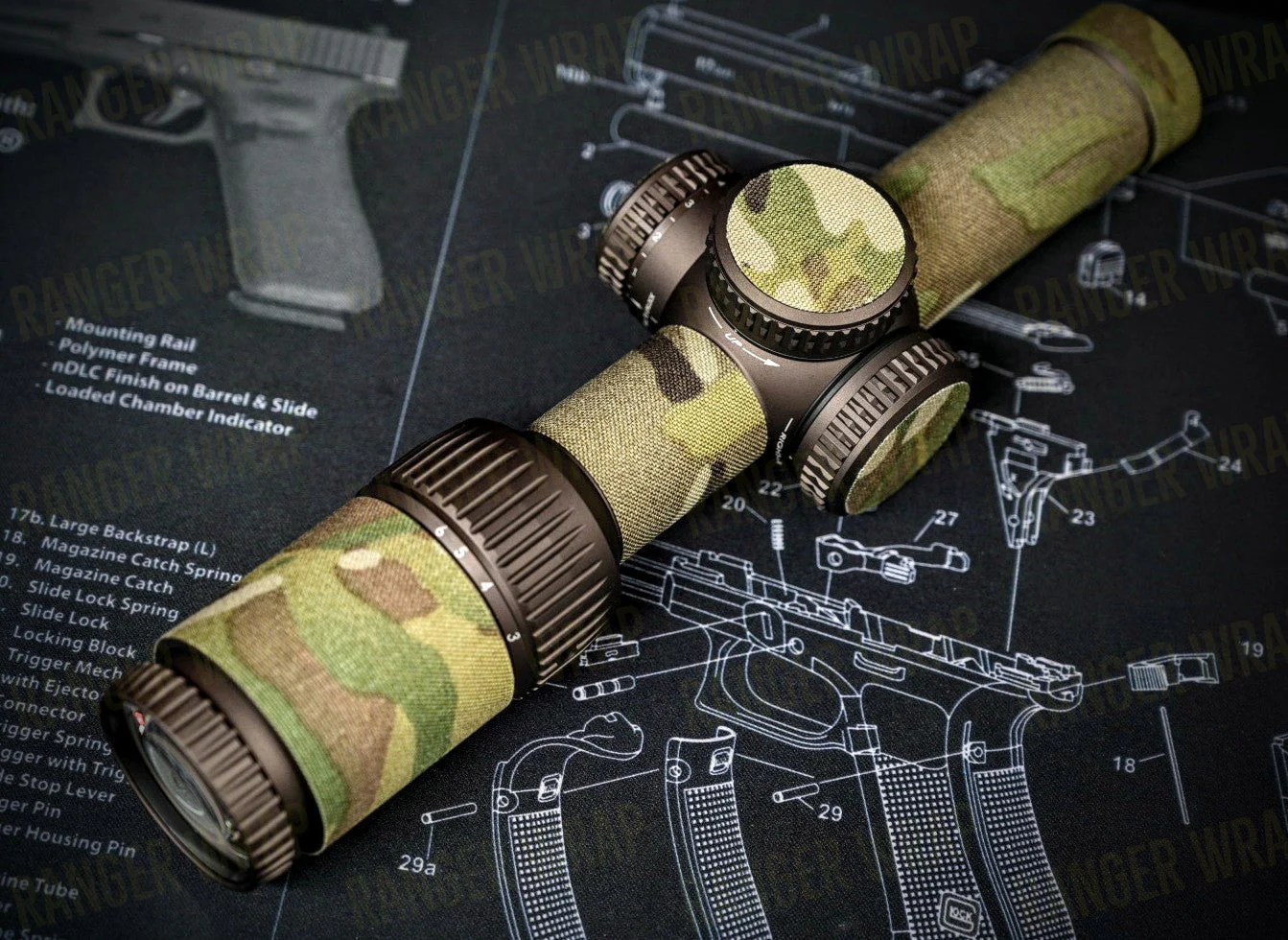Vortex Razor HD Gen II 1-6 - Optic Wrap in Cordura Fabric - Image 12