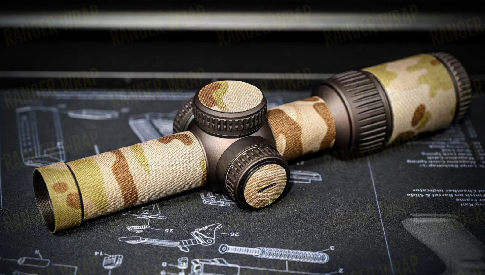 Vortex Razor HD Gen II 1-6 - Optic Wrap in Cordura Fabric - Image 6