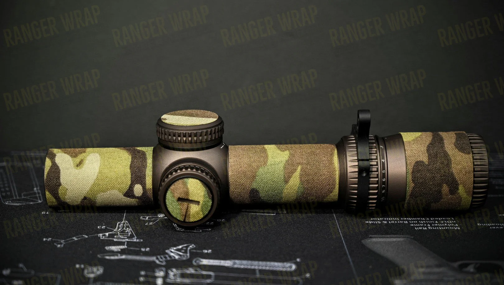 Vortex Razor HD Gen III 1-10 - Optic Wrap in Cordura Fabric - Image 2
