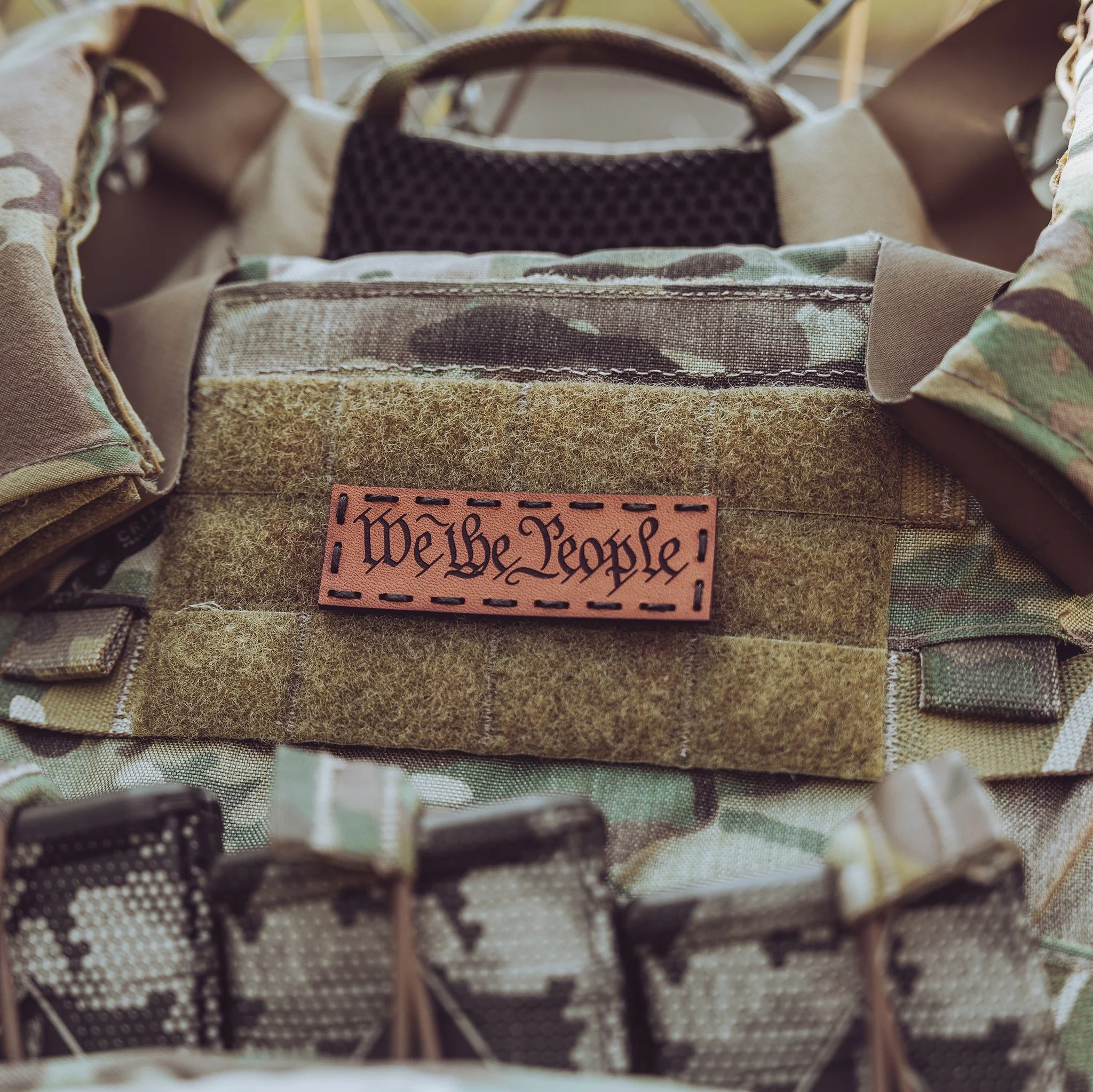 WE THE PEOPLE LEATHER PATCH - Image 2