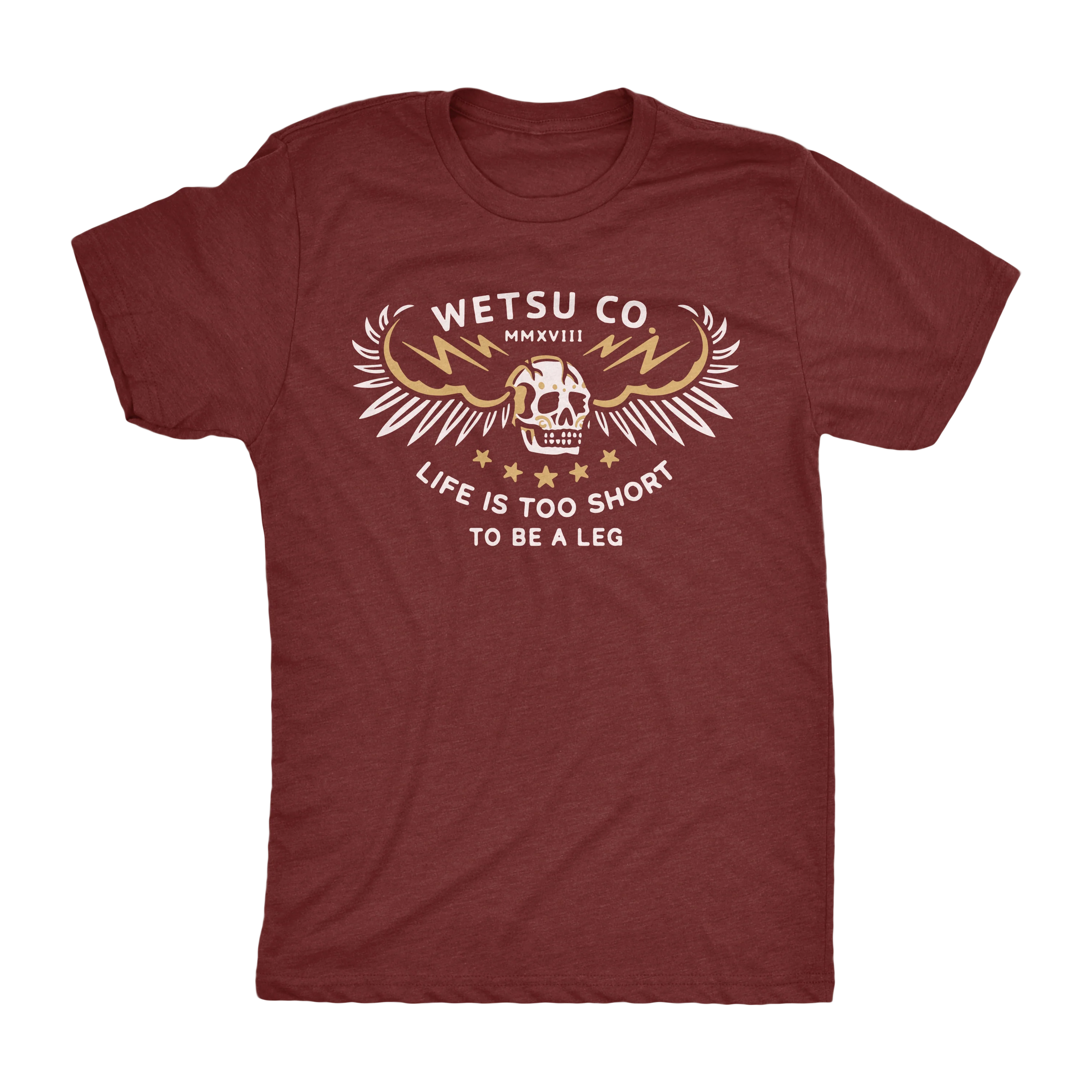 WETSU Black Flag Athletic Shirt - Image 3